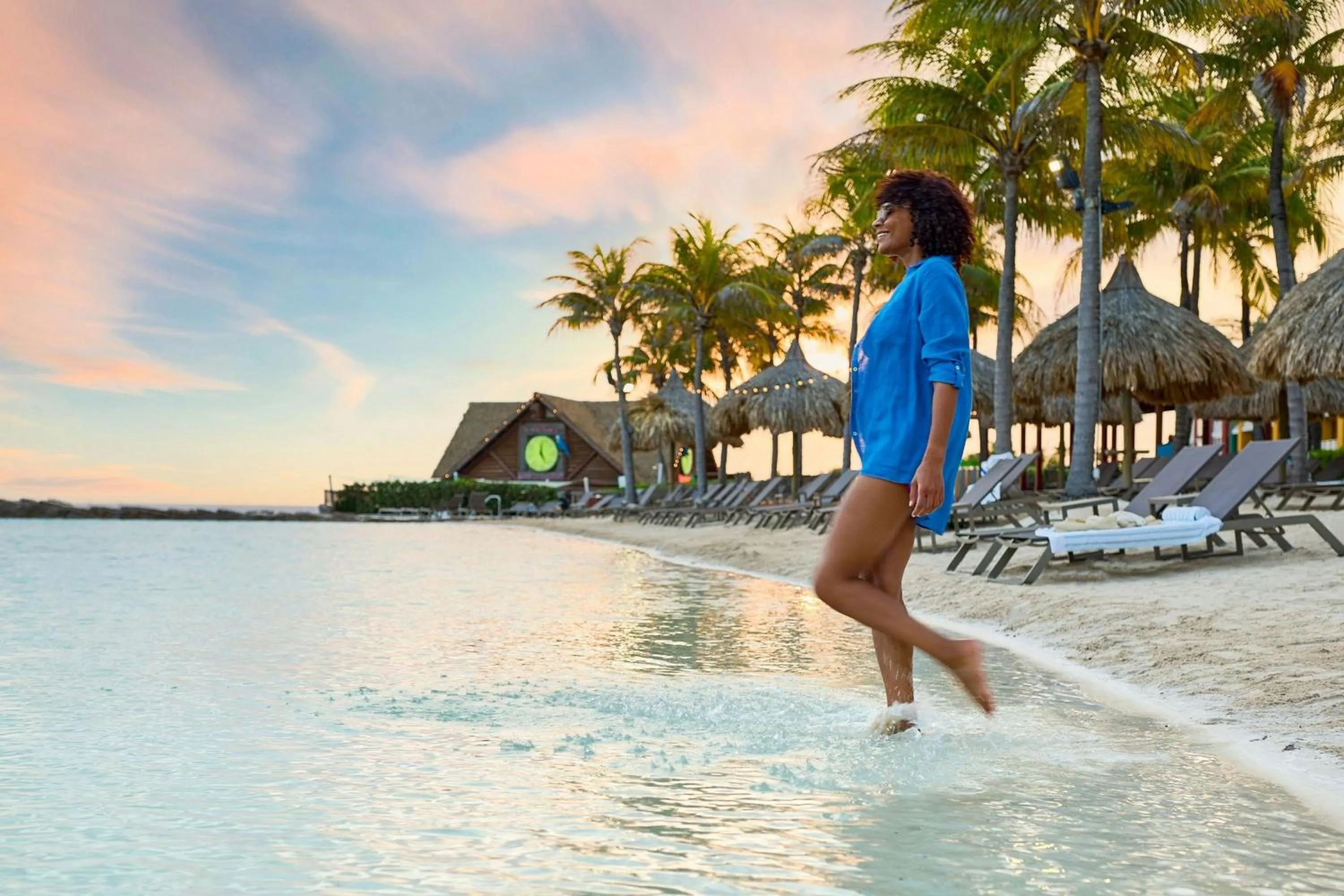 Beach in Renaissance Wind Creek Curacao Resort