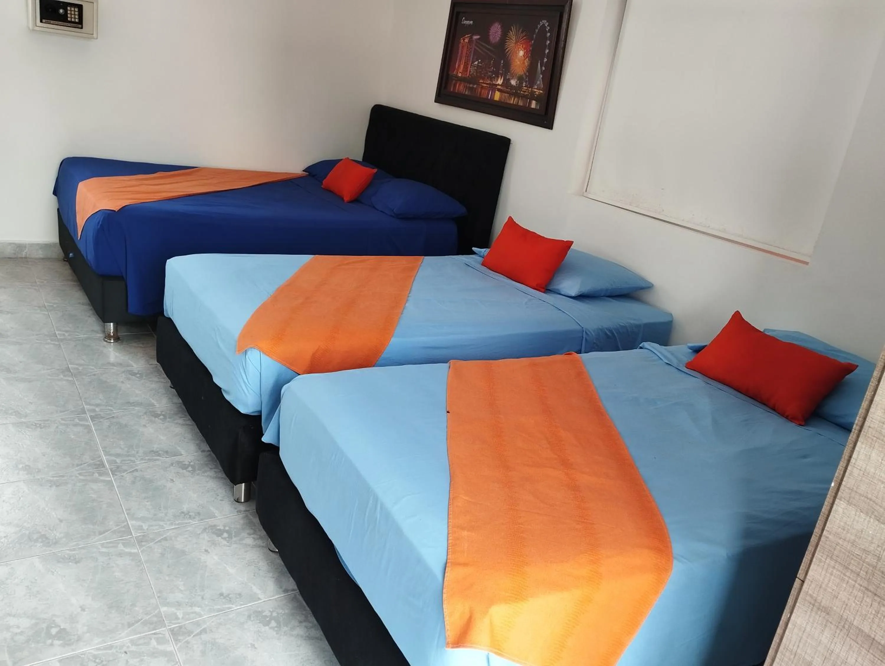 Bed in Hotel Mare Mare Inn