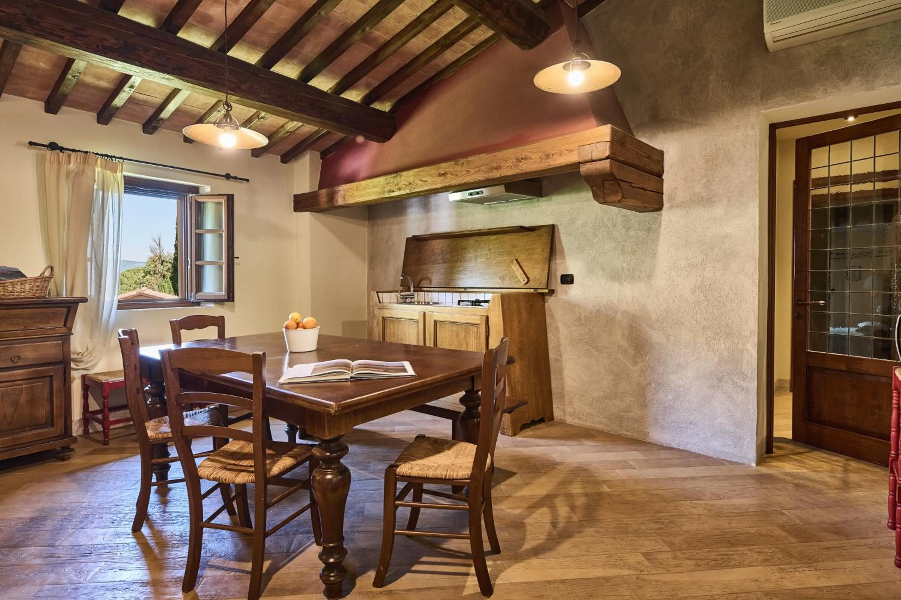 Seating area in Borgo San Giusto