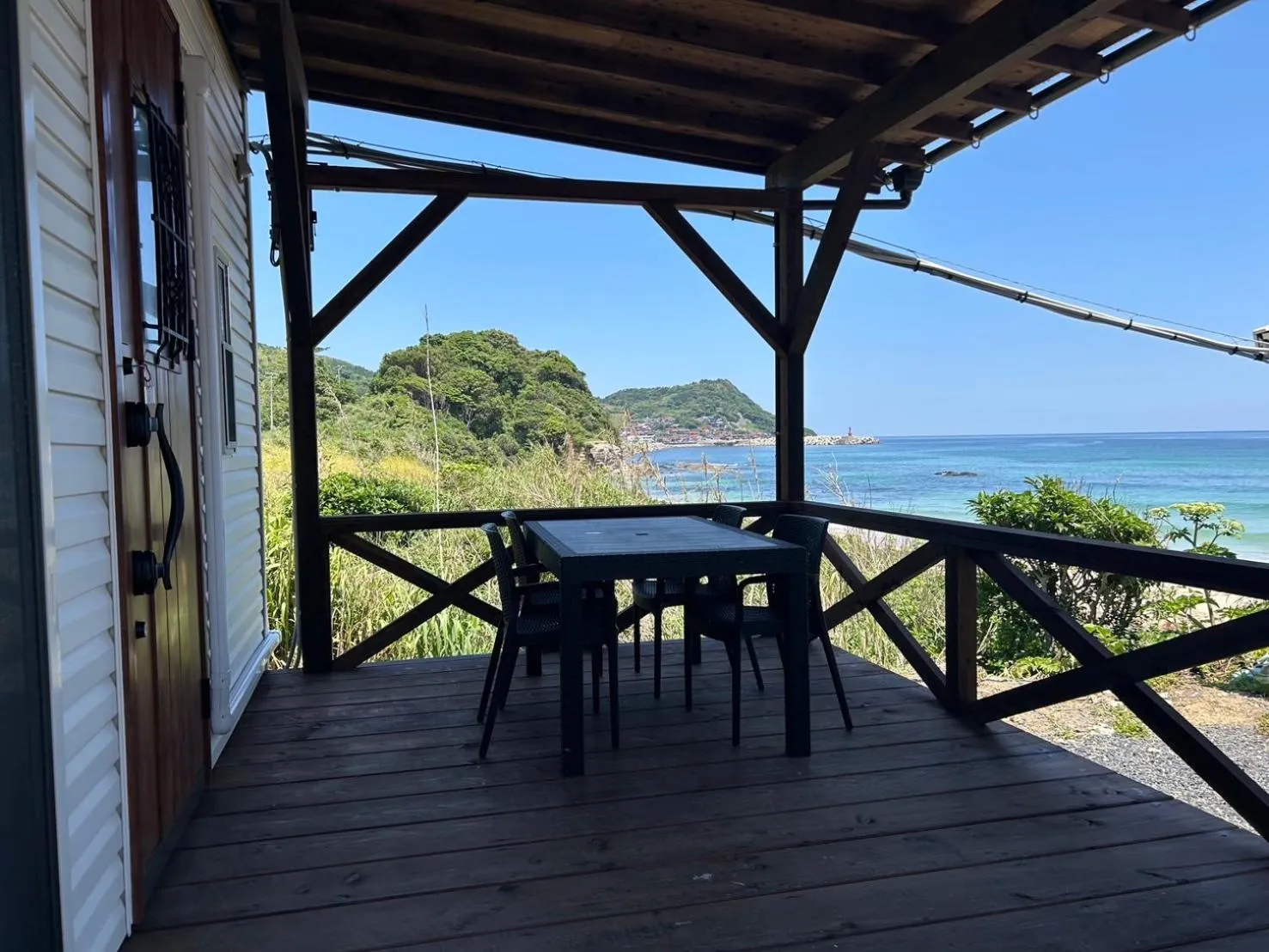 View (from property/room) in Sea Breeze 1987