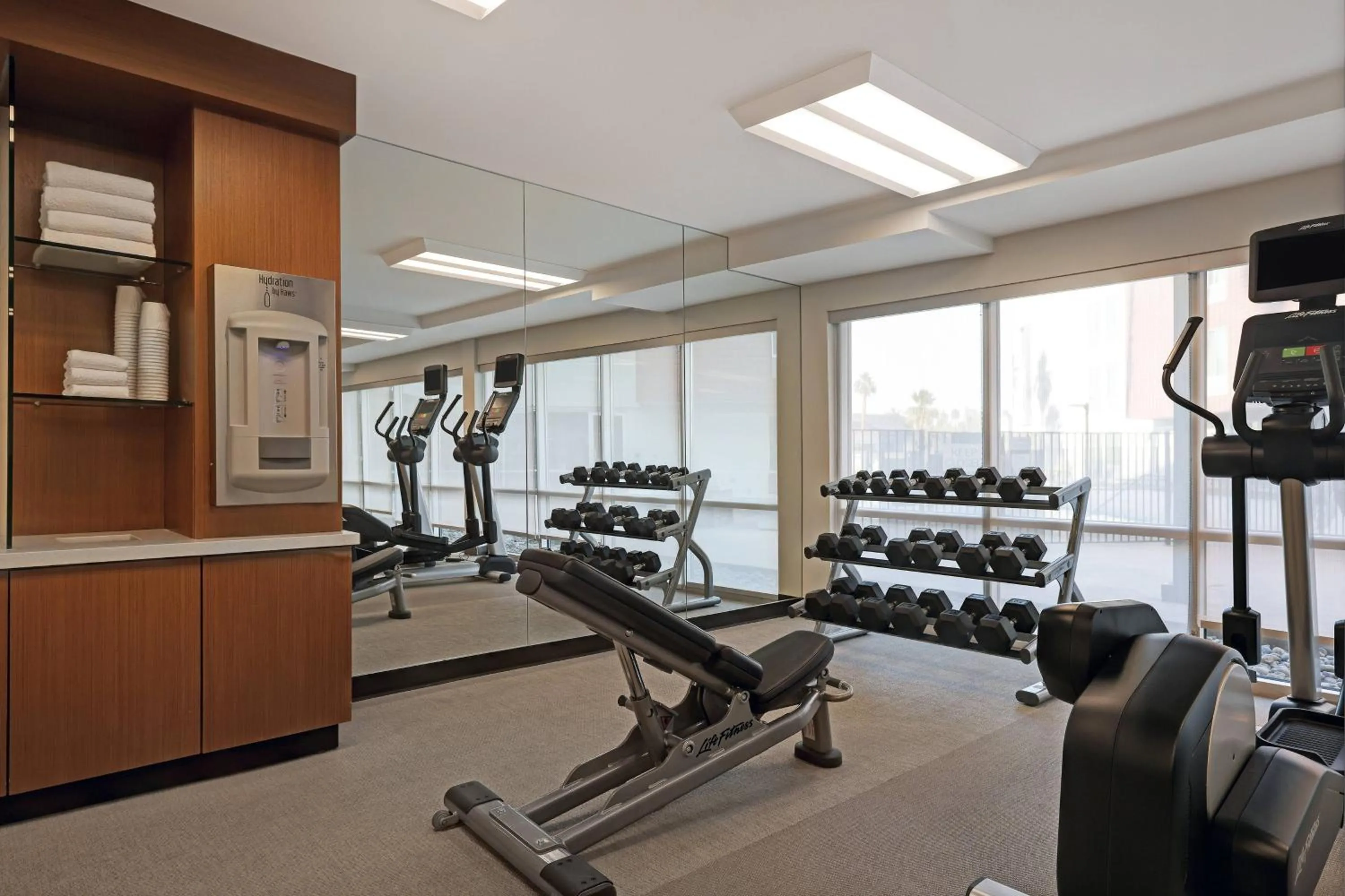 Fitness centre/facilities in SpringHill Suites by Marriott Palm Desert