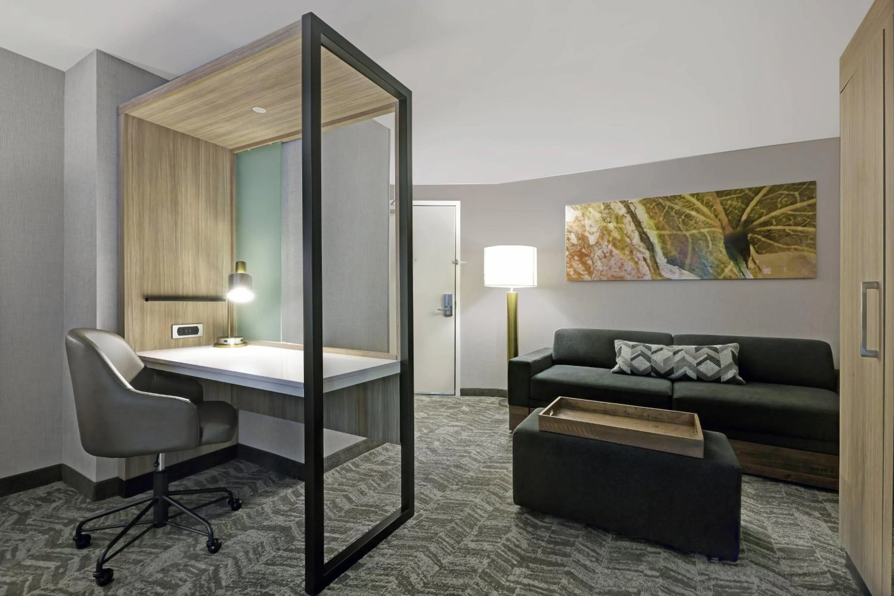 Bedroom, Bed in SpringHill Suites by Marriott Palm Desert