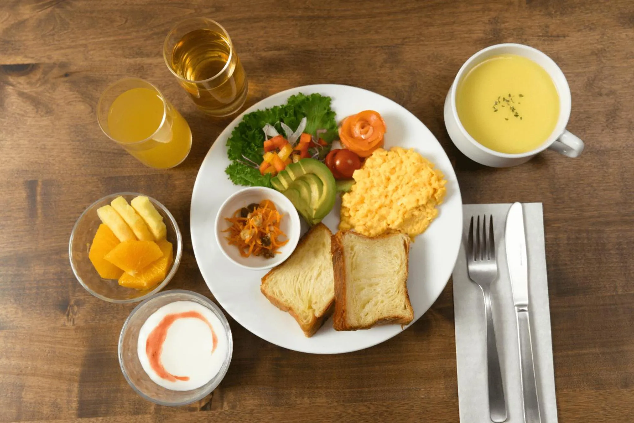 Breakfast in Relax Hotel Takayama Station