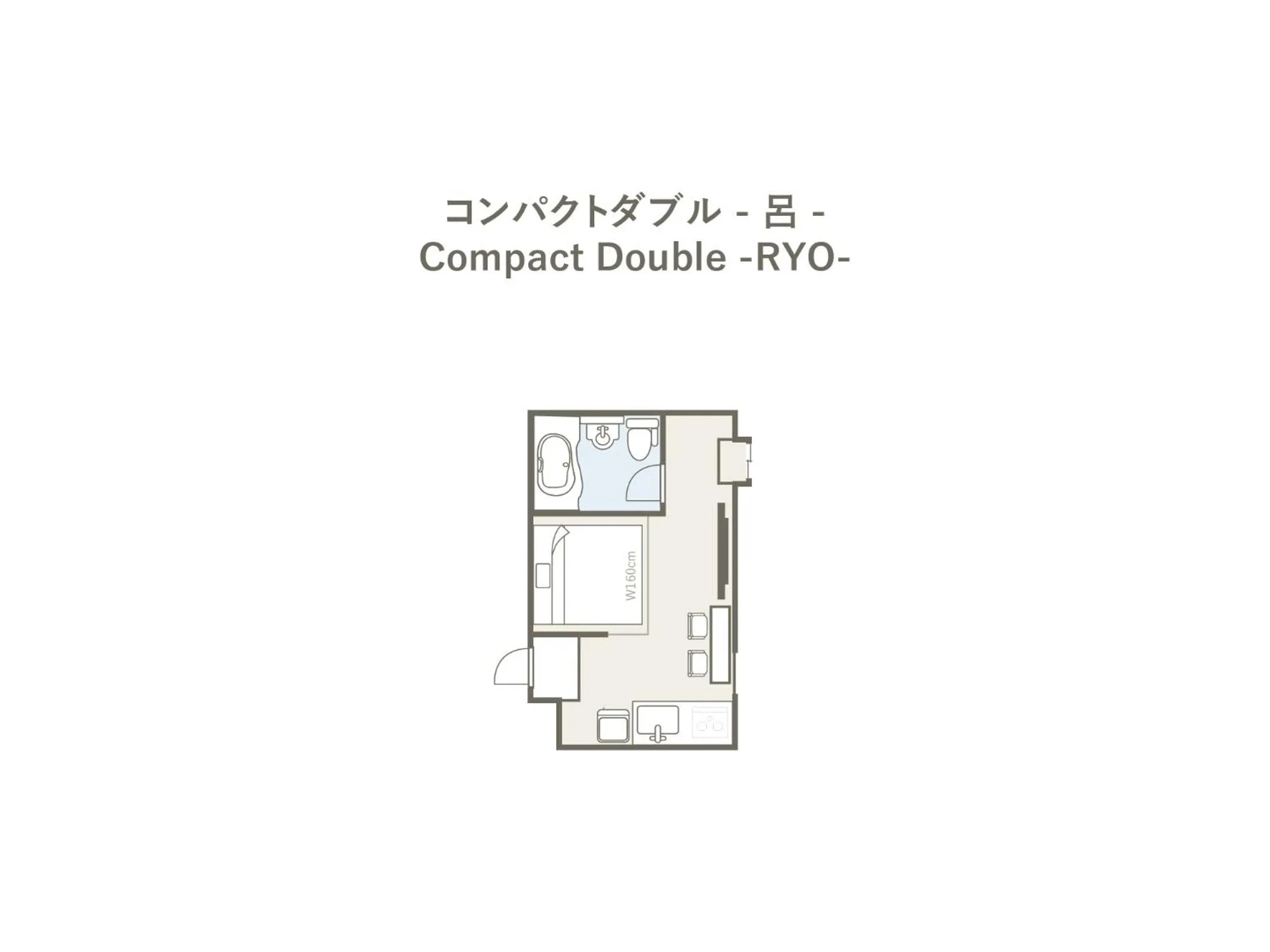 Floor plan in Relax Hotel Takayama Station