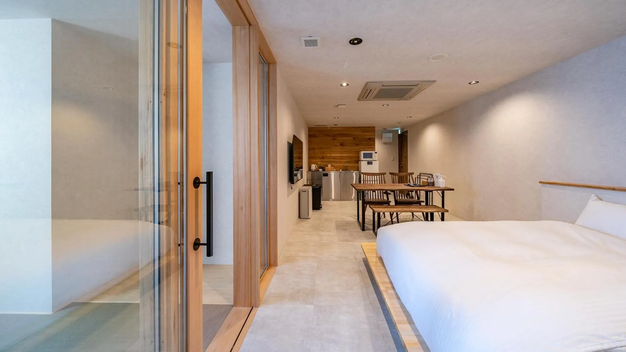 Bed in Relax Hotel Takayama Station