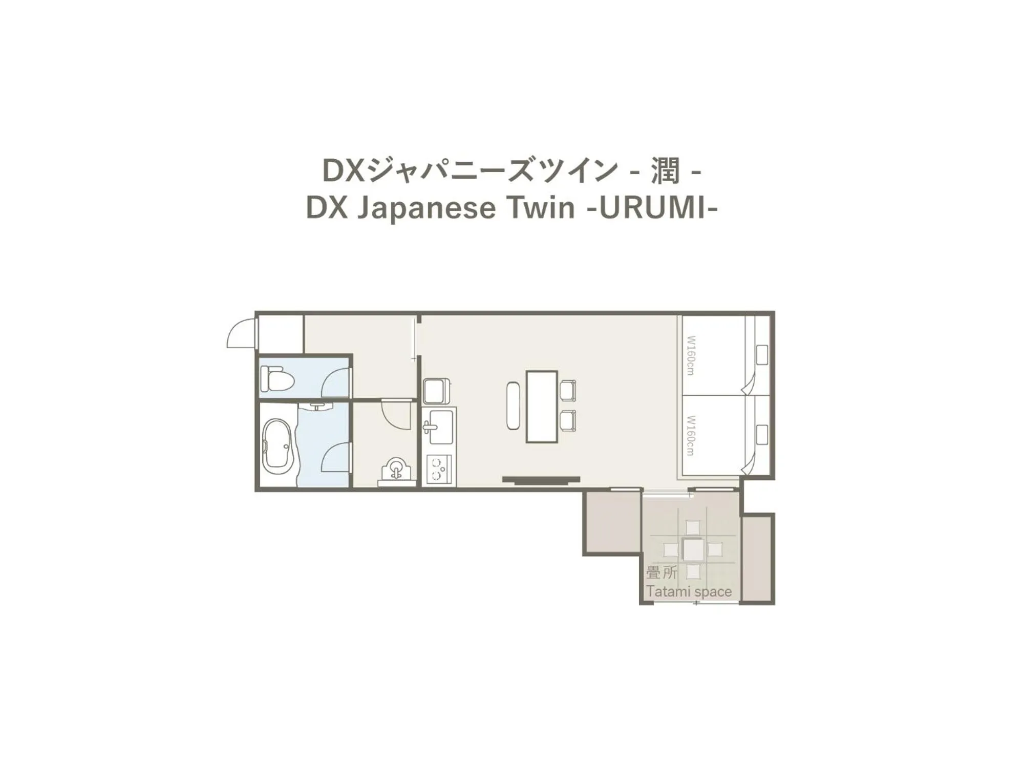 Floor plan in Relax Hotel Takayama Station
