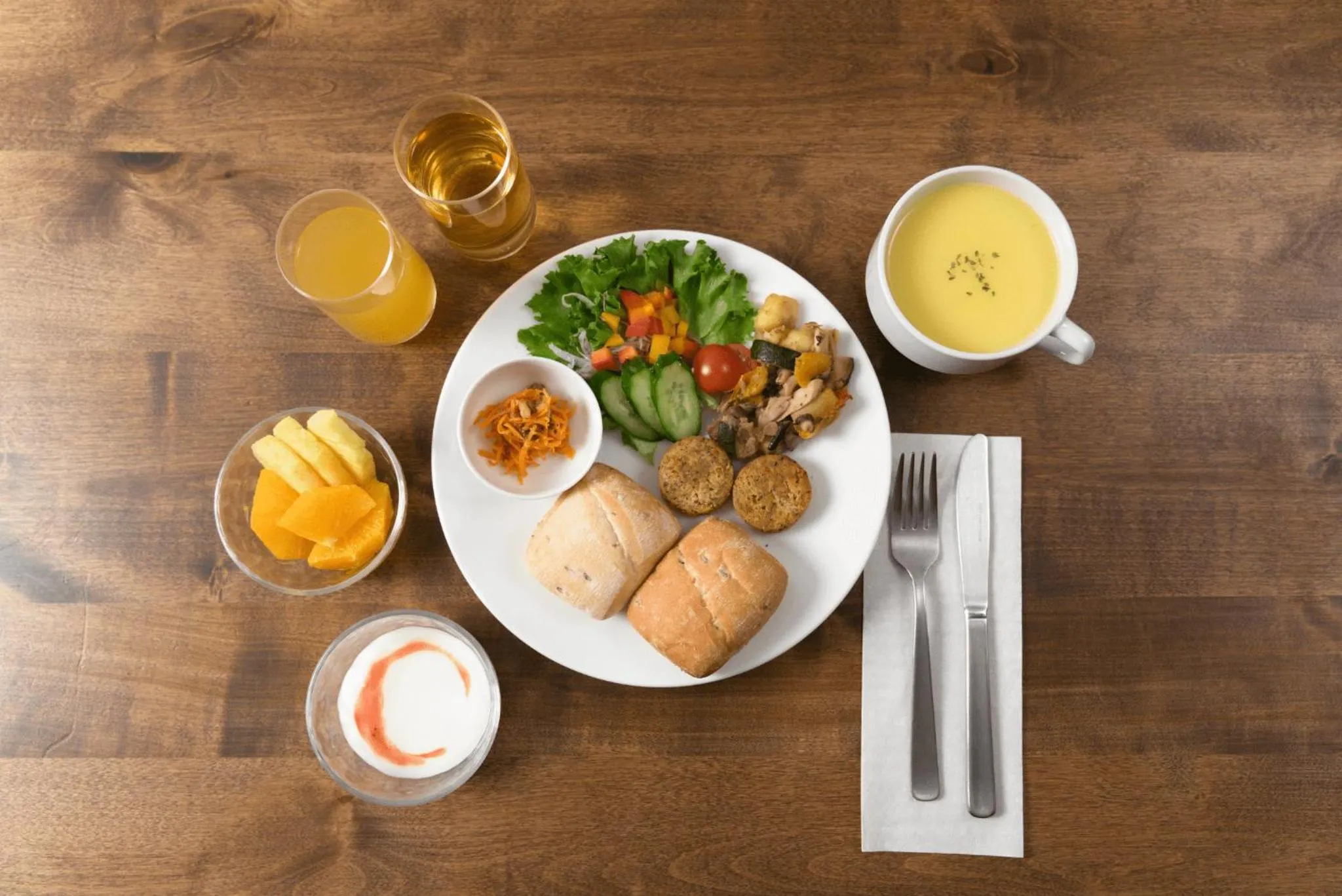 Breakfast in Relax Hotel Takayama Station