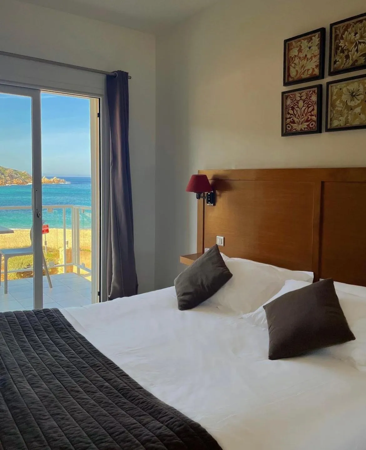 Bed in Hôtel Lilium Maris