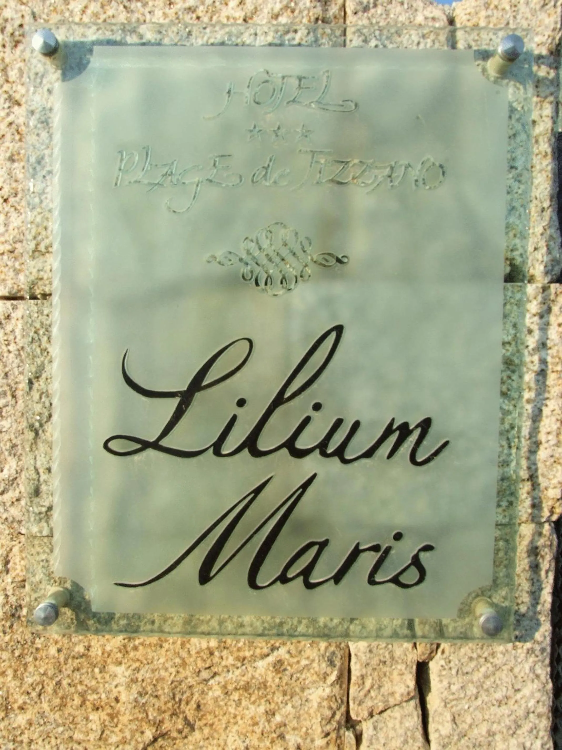 Decorative detail in Hôtel Lilium Maris