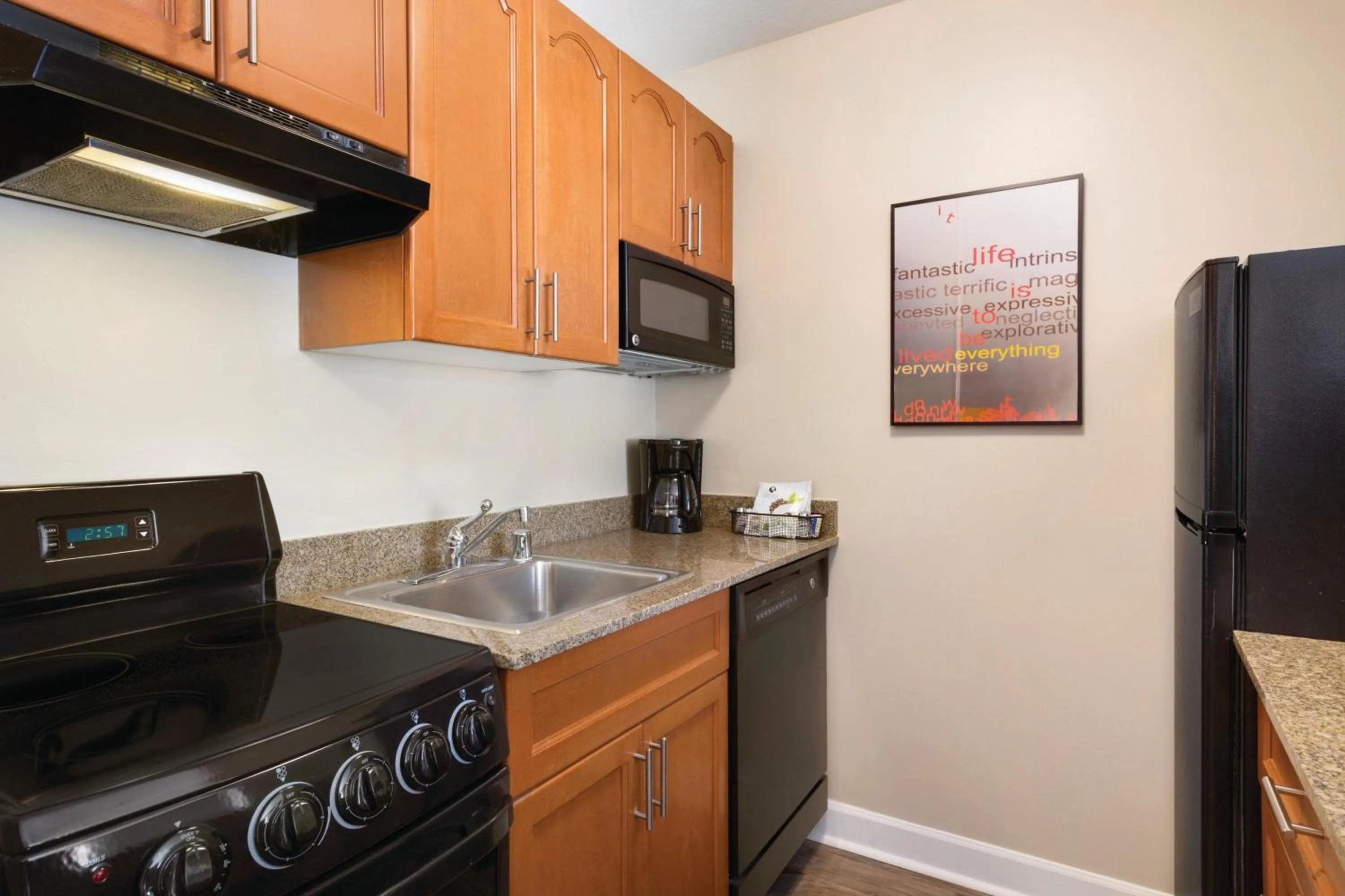 Kitchen or kitchenette in TownePlace Suites by Marriott Denver Downtown