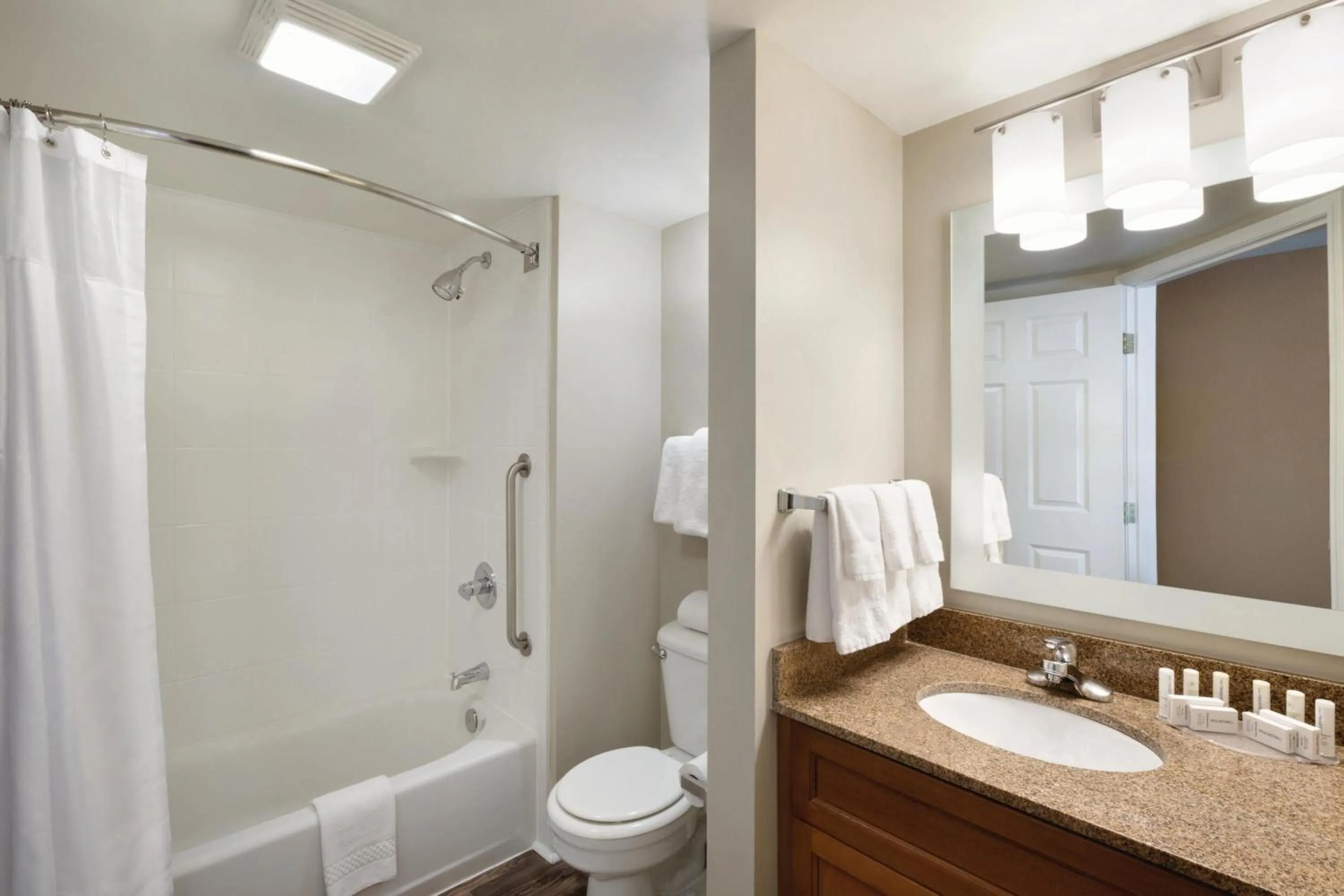 Bathroom in TownePlace Suites by Marriott Denver Downtown