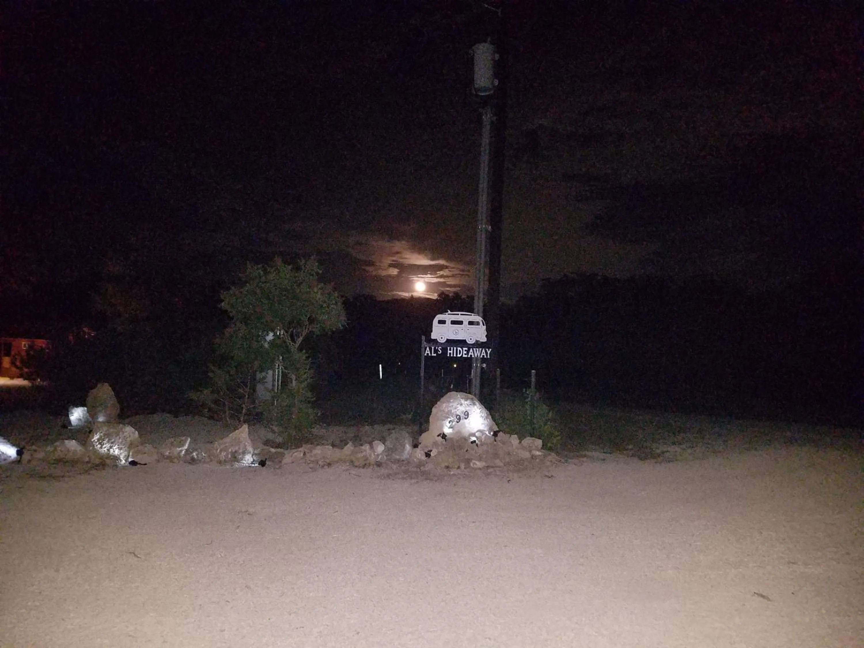 Property logo or sign in Al's Hideaway Cabin and RV Space, LLC