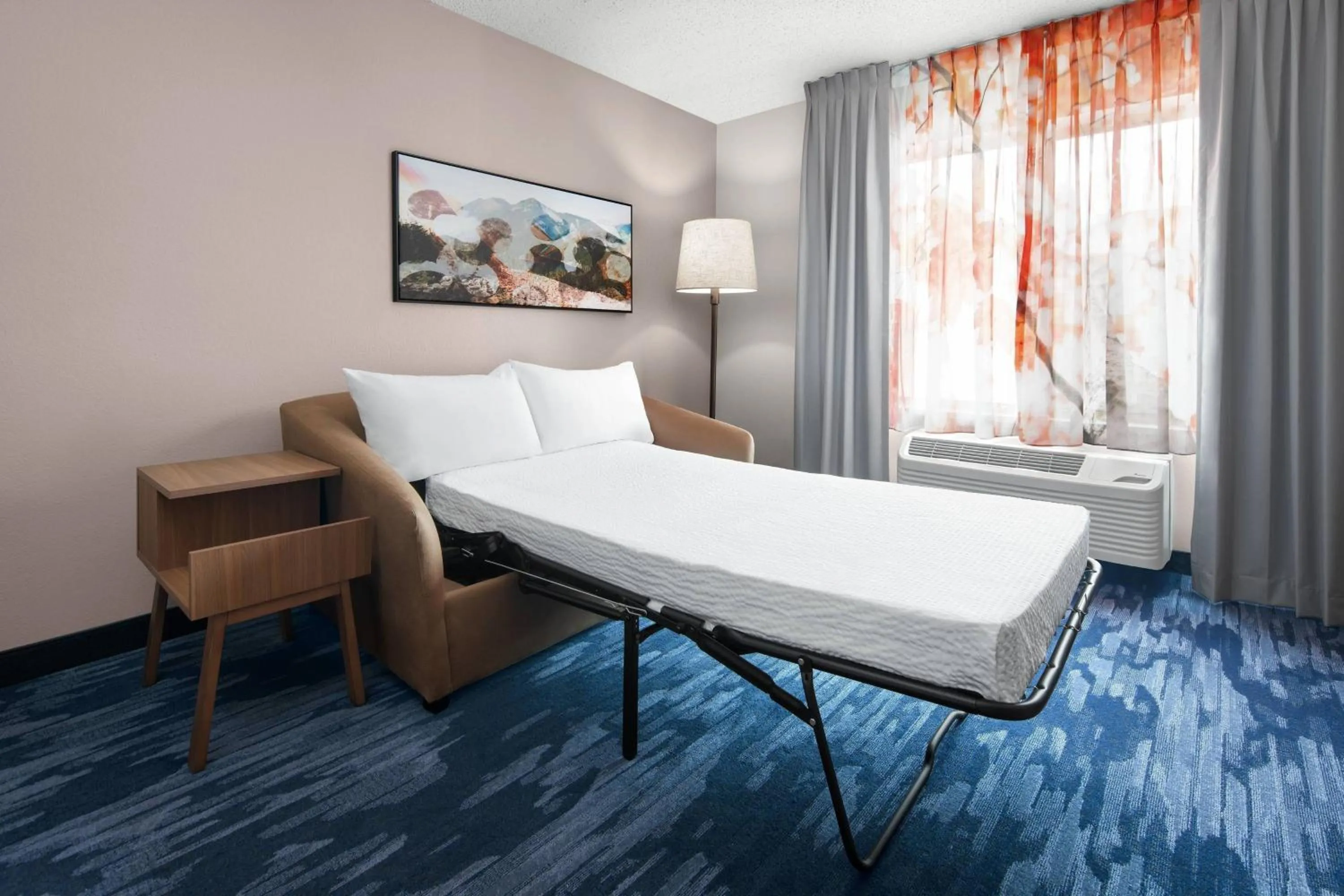 Photo of the whole room, Bed in Fairfield Inn & Suites Denver Airport