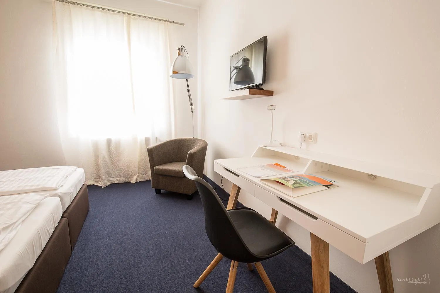 Bed in Stadthotel Gürtler