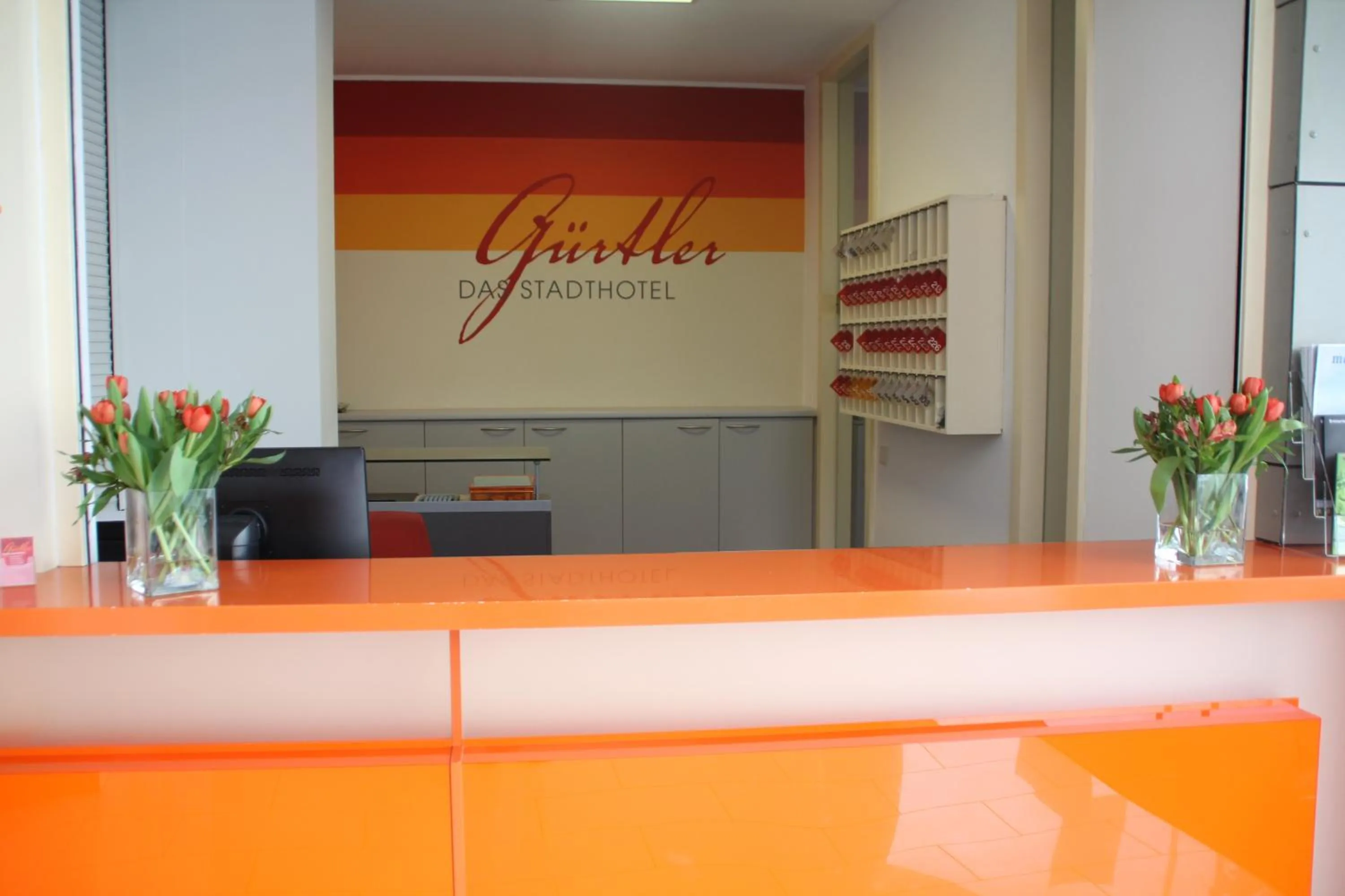 Lobby or reception in Stadthotel Gürtler