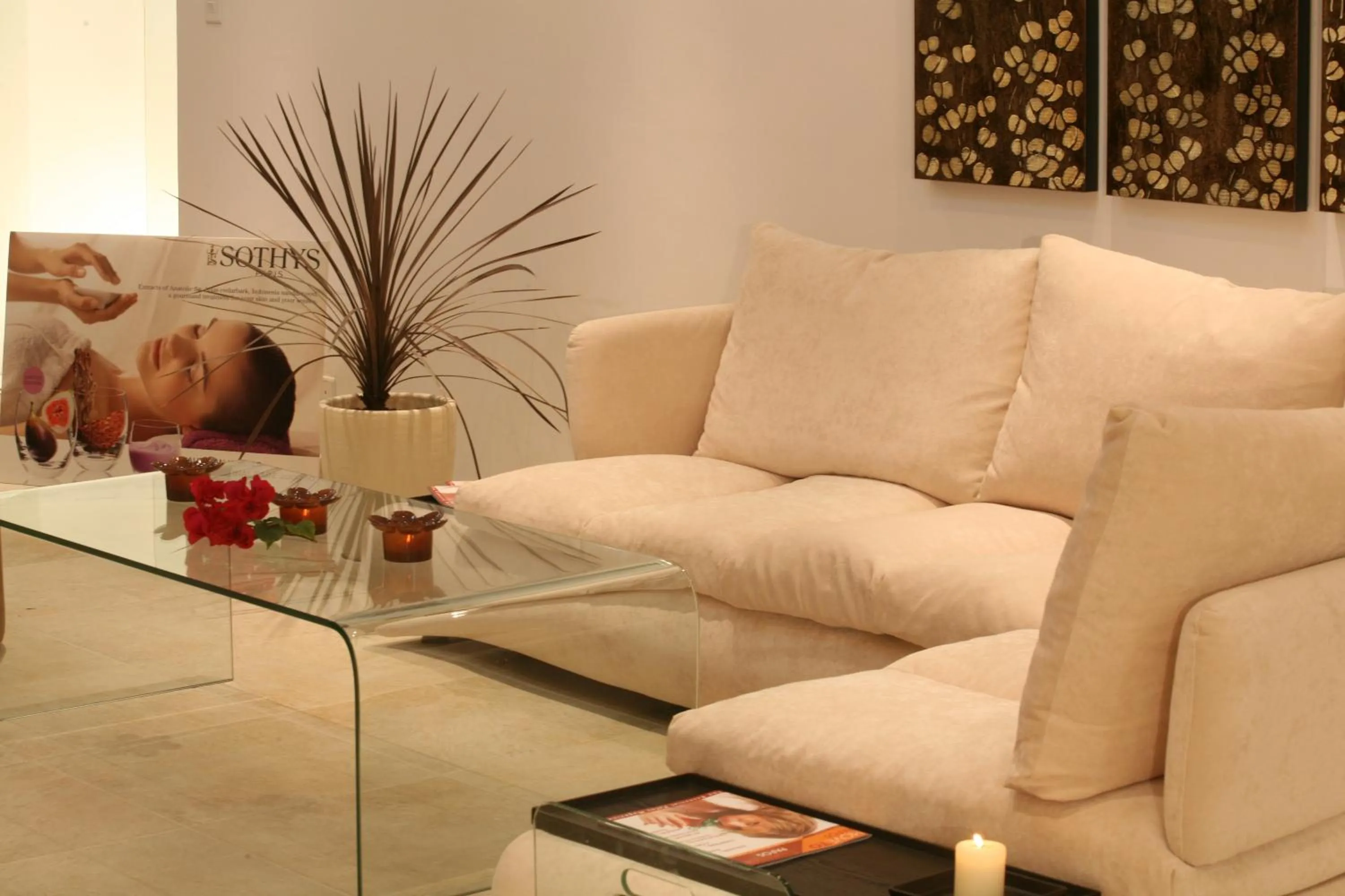 Seating area in Aphrodite Sands