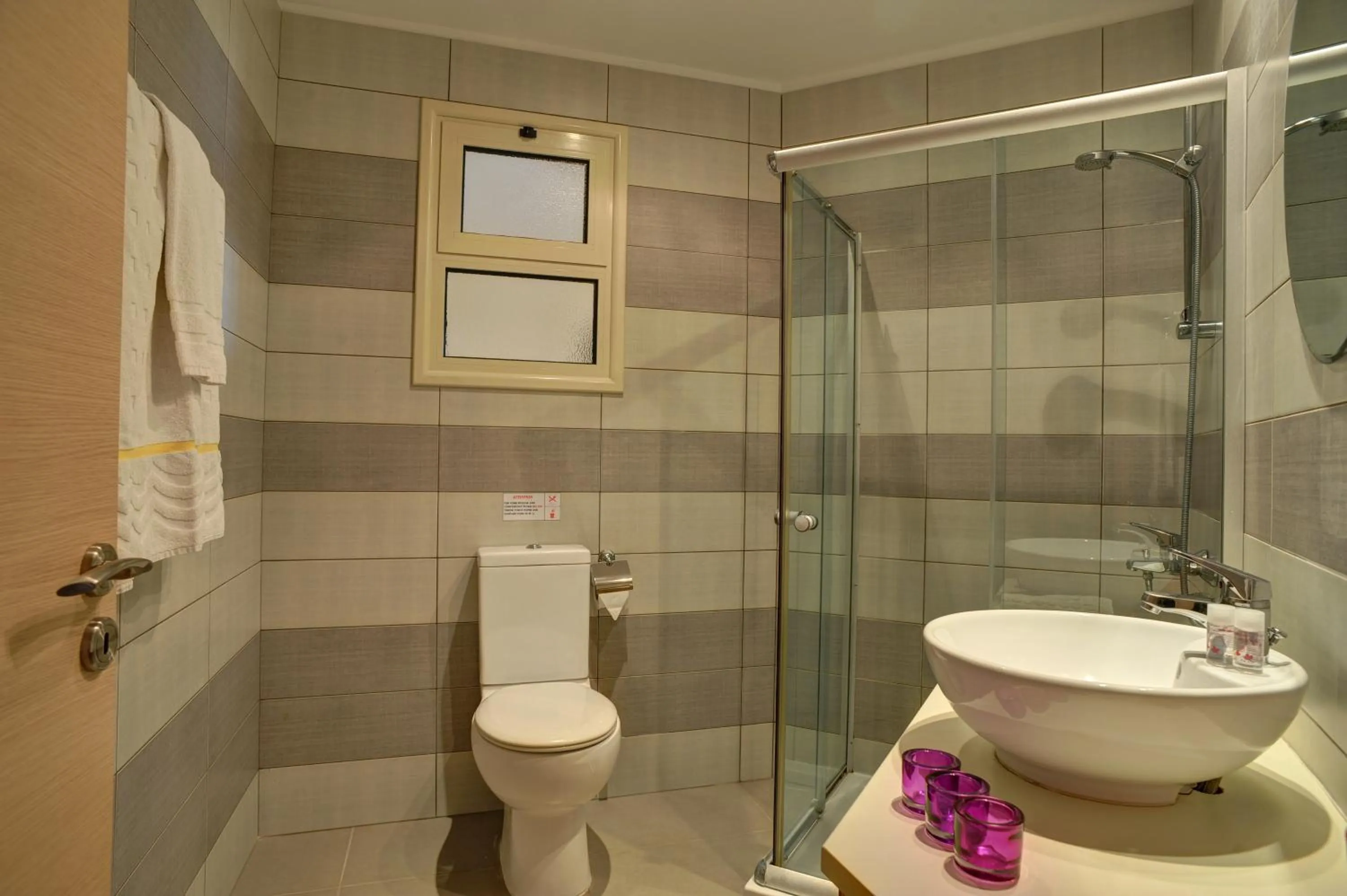 Shower in Aphrodite Sands