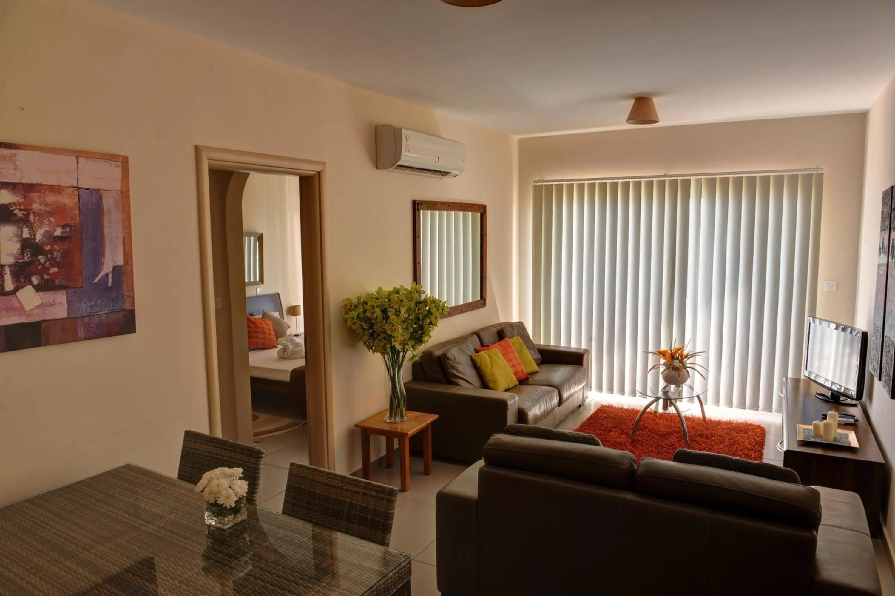 Living room in Aphrodite Sands