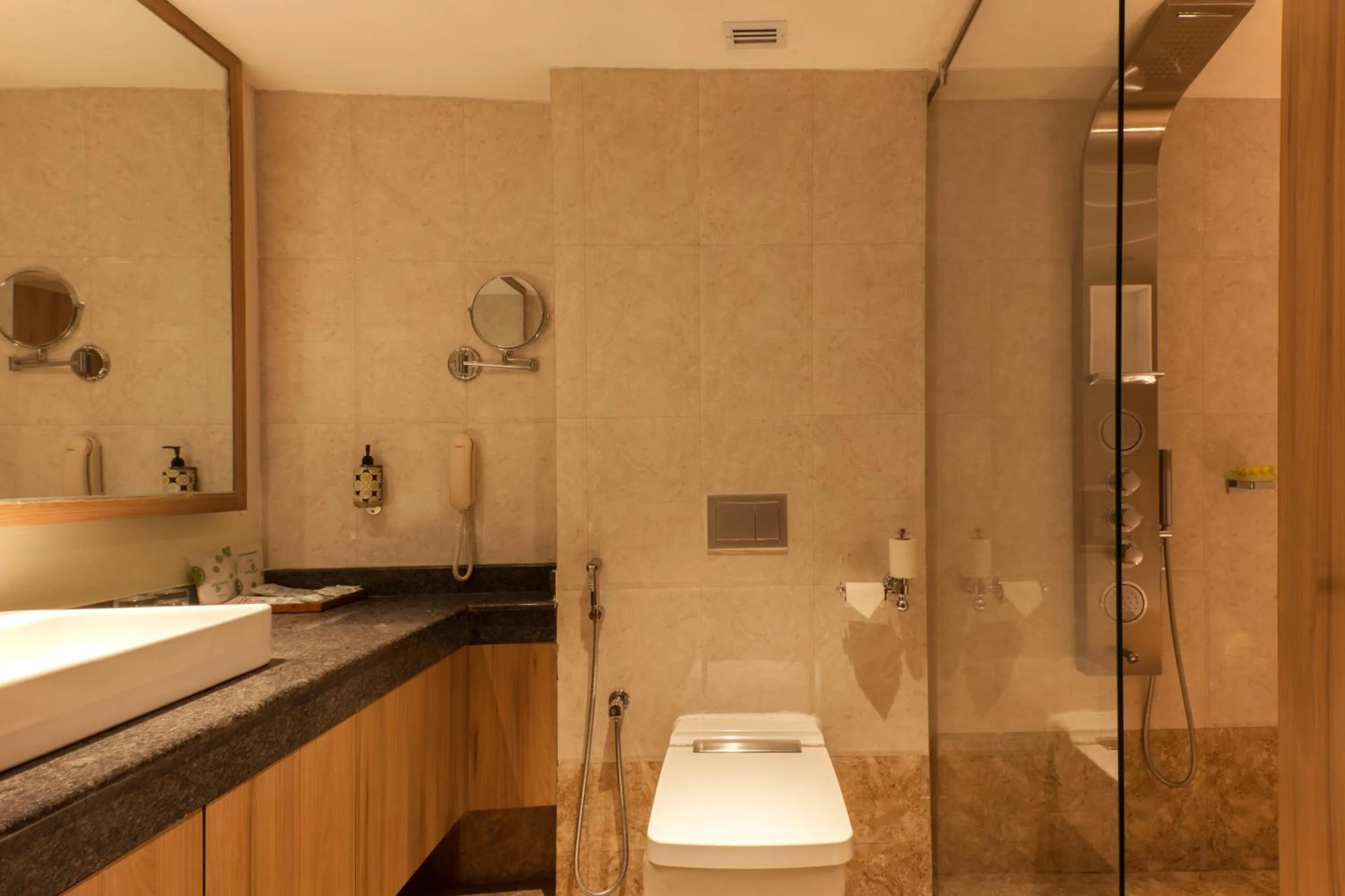 Bathroom in Lemon Tree Premier, Patna