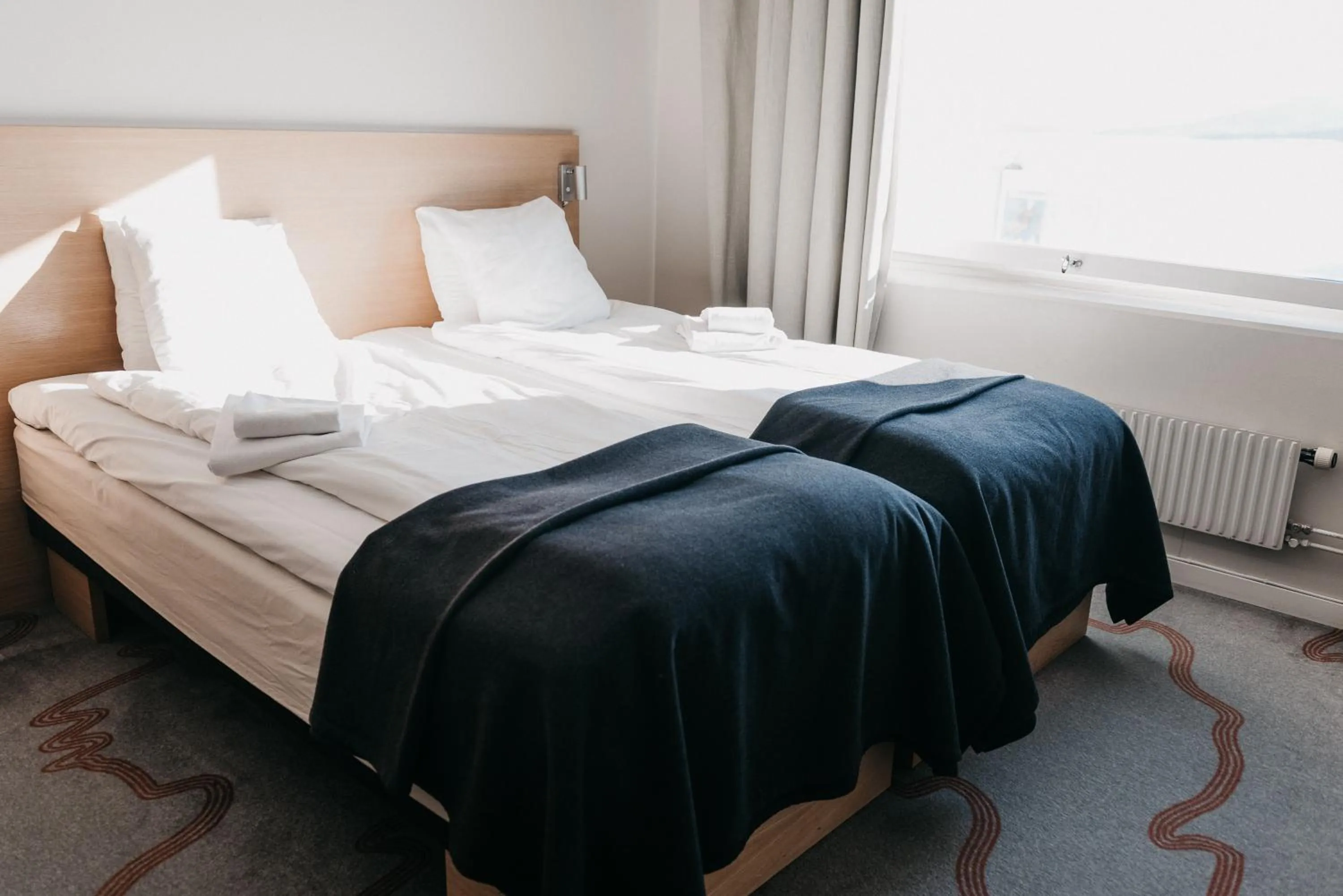 Bed in Tärnaby Fjällhotell