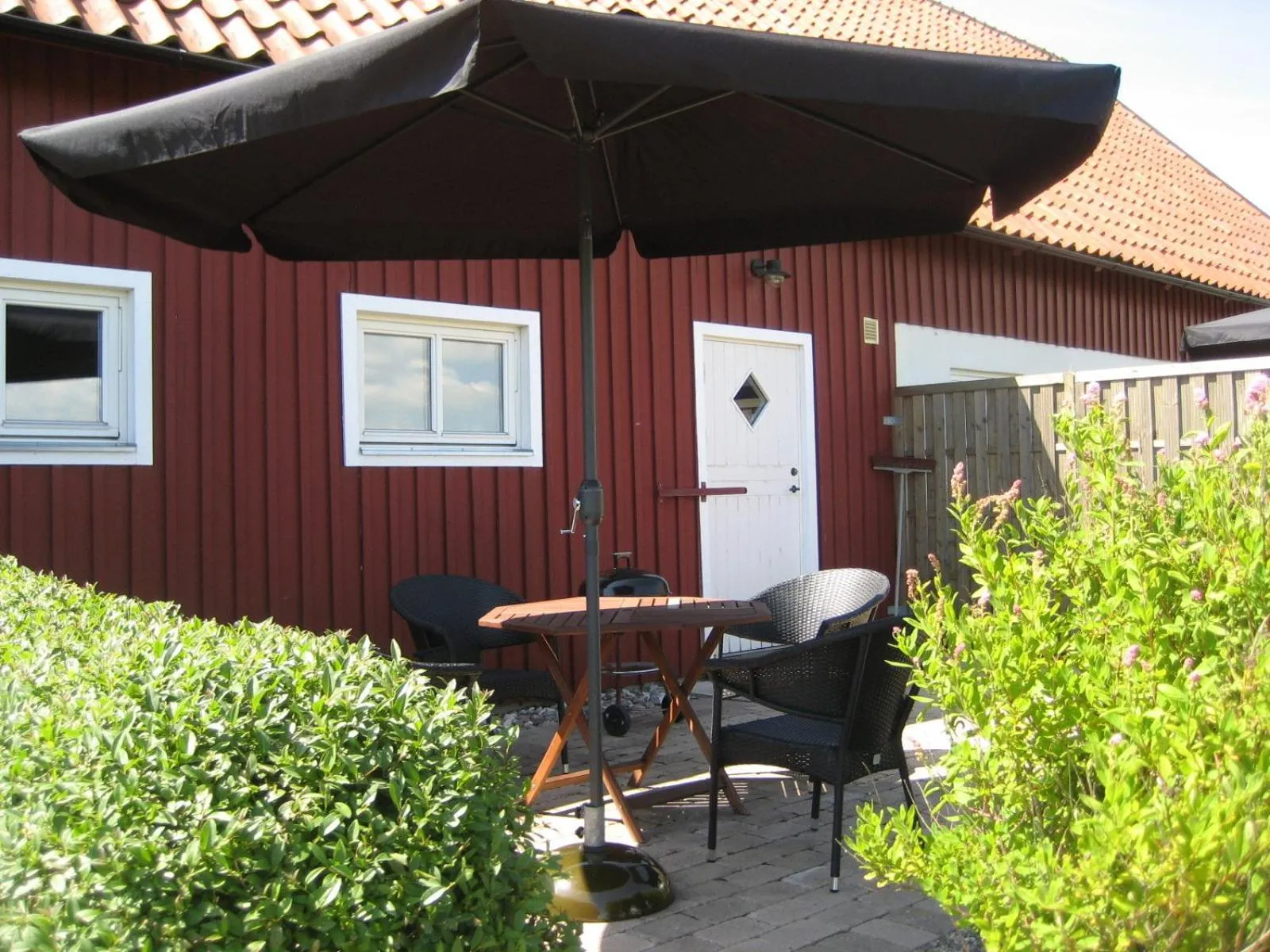 Patio in Gårdsboende