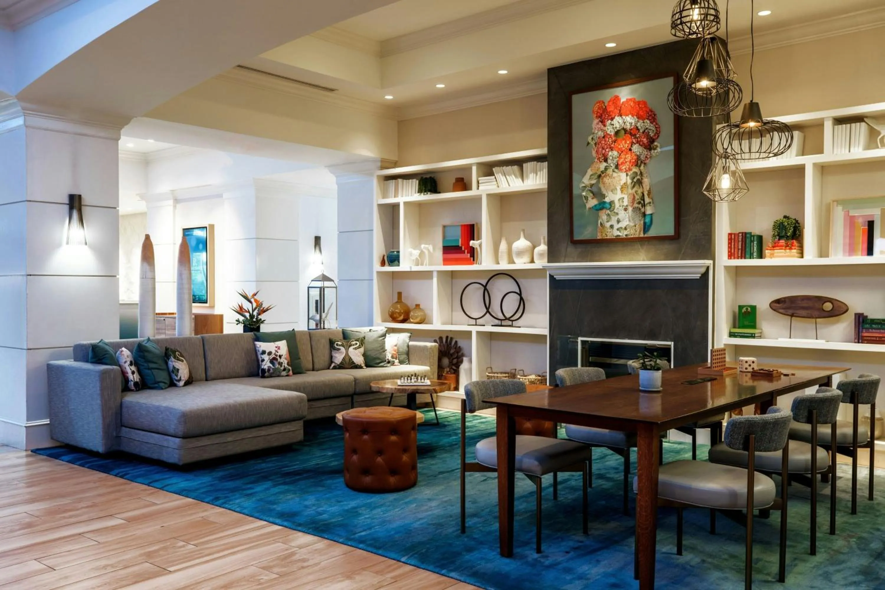 Lobby or reception in Renaissance Meadowlands Hotel