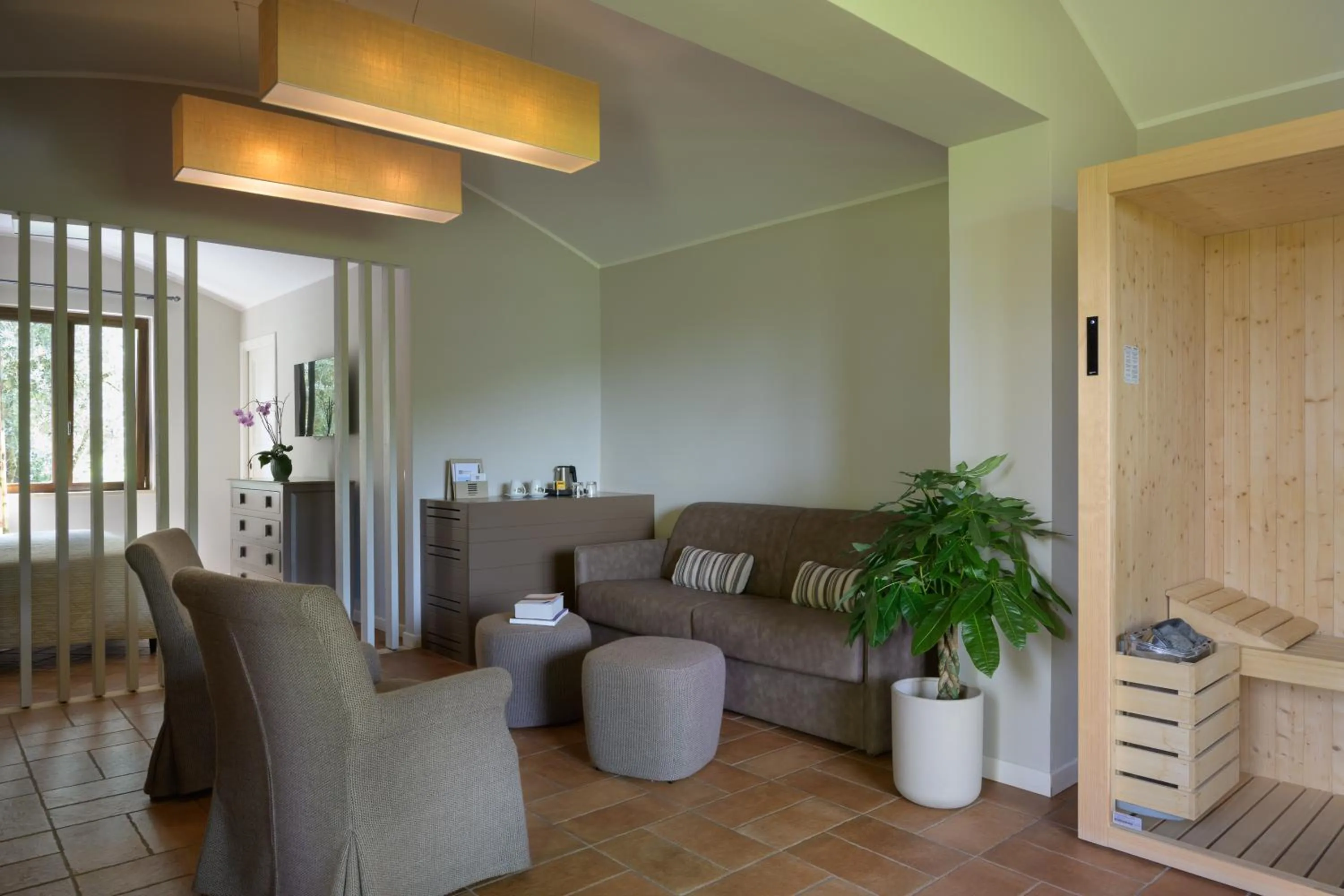 Photo of the whole room in Altarocca Wine Resort Adults Only