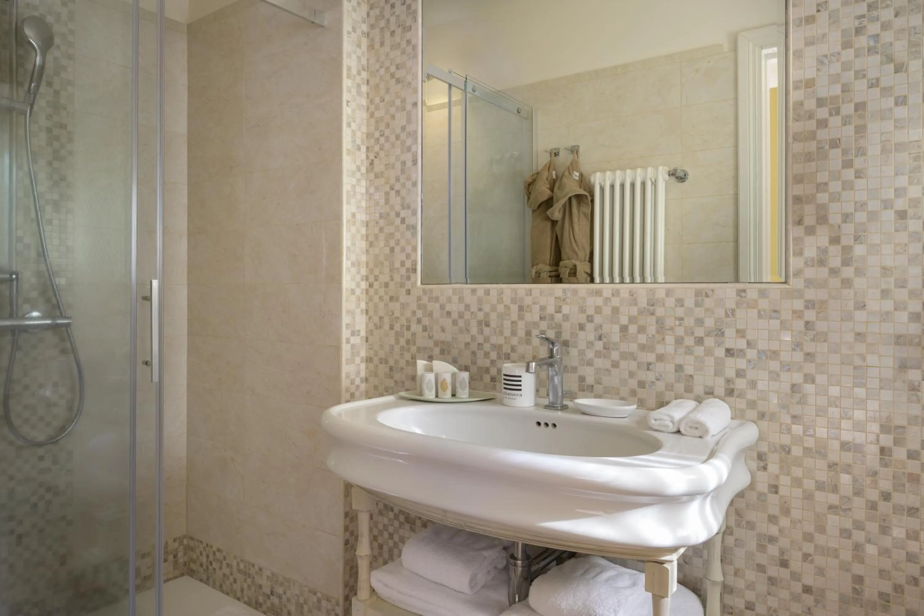 Bathroom in Altarocca Wine Resort Adults Only