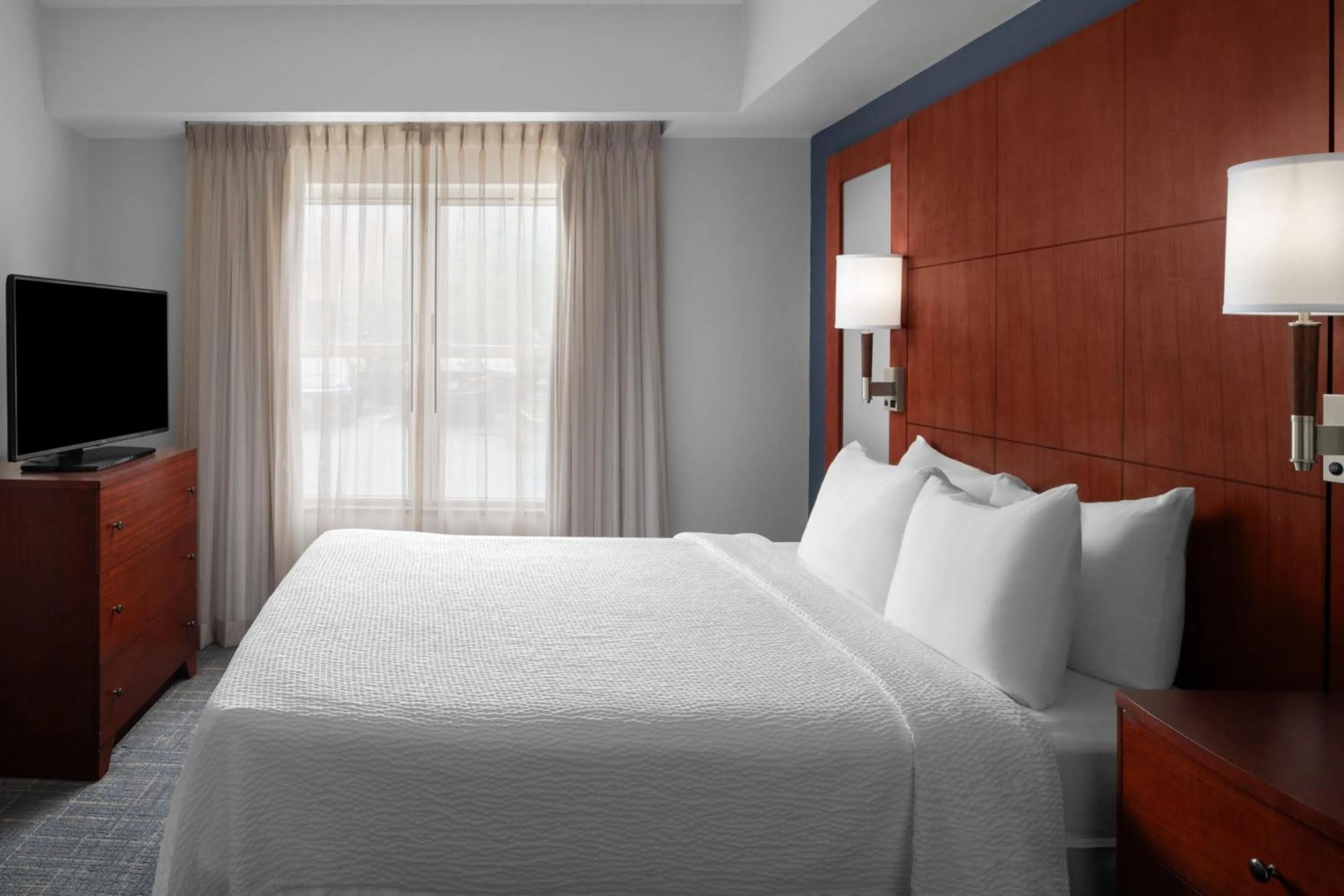 Bedroom, Bed in Residence Inn East Rutherford Meadowlands