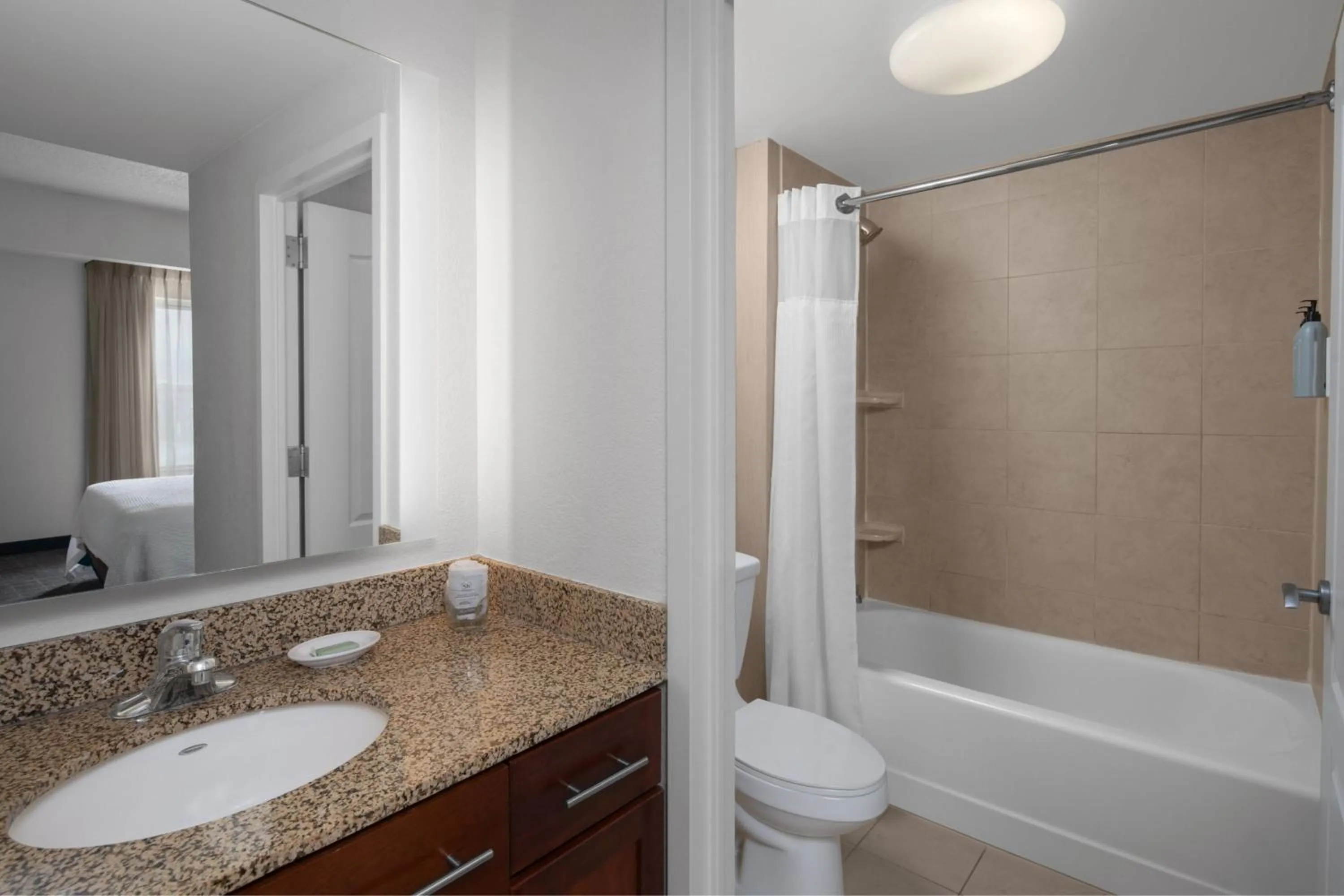 Bathroom in Residence Inn East Rutherford Meadowlands