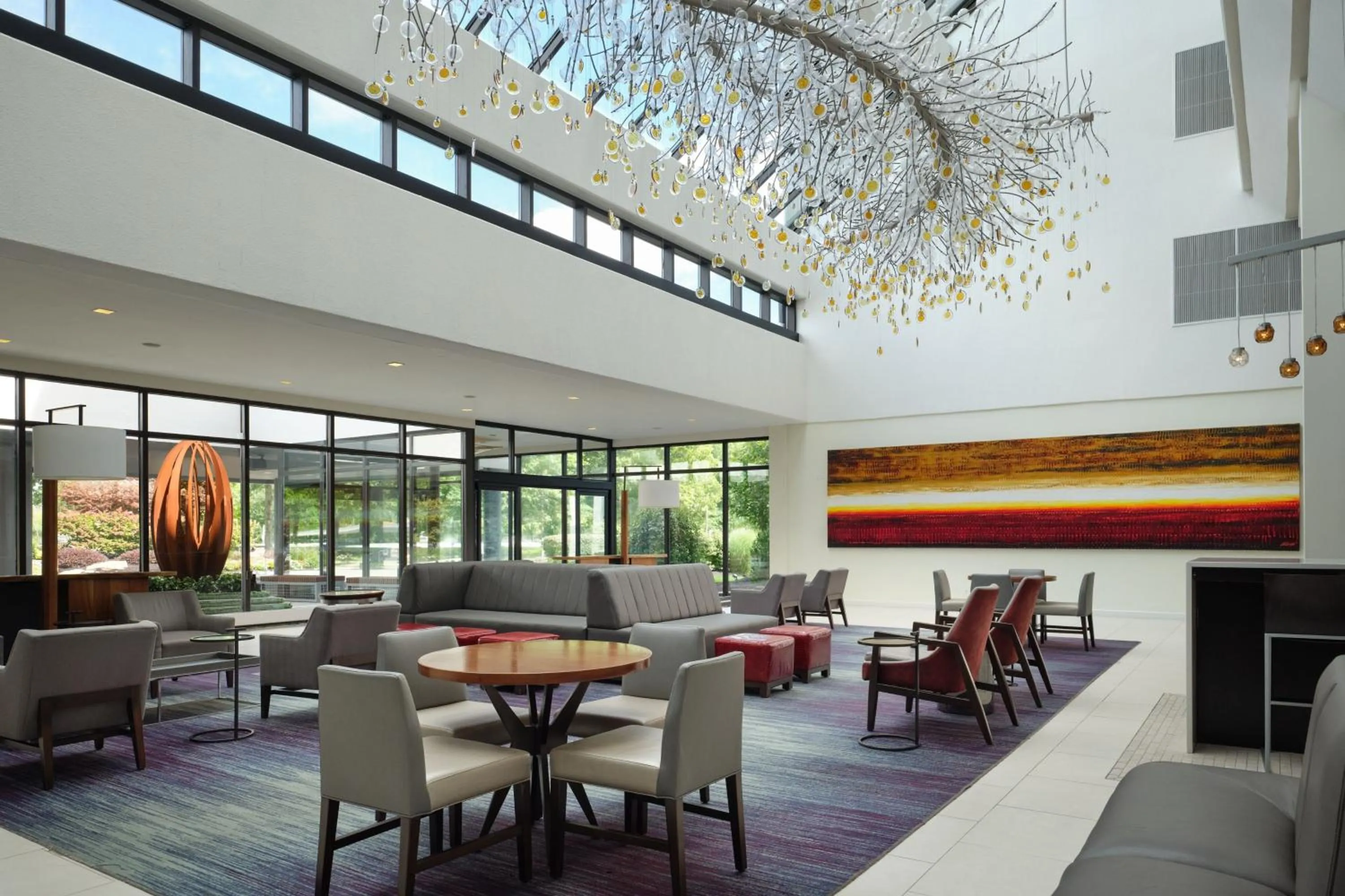 Lobby or reception in Hanover Marriott