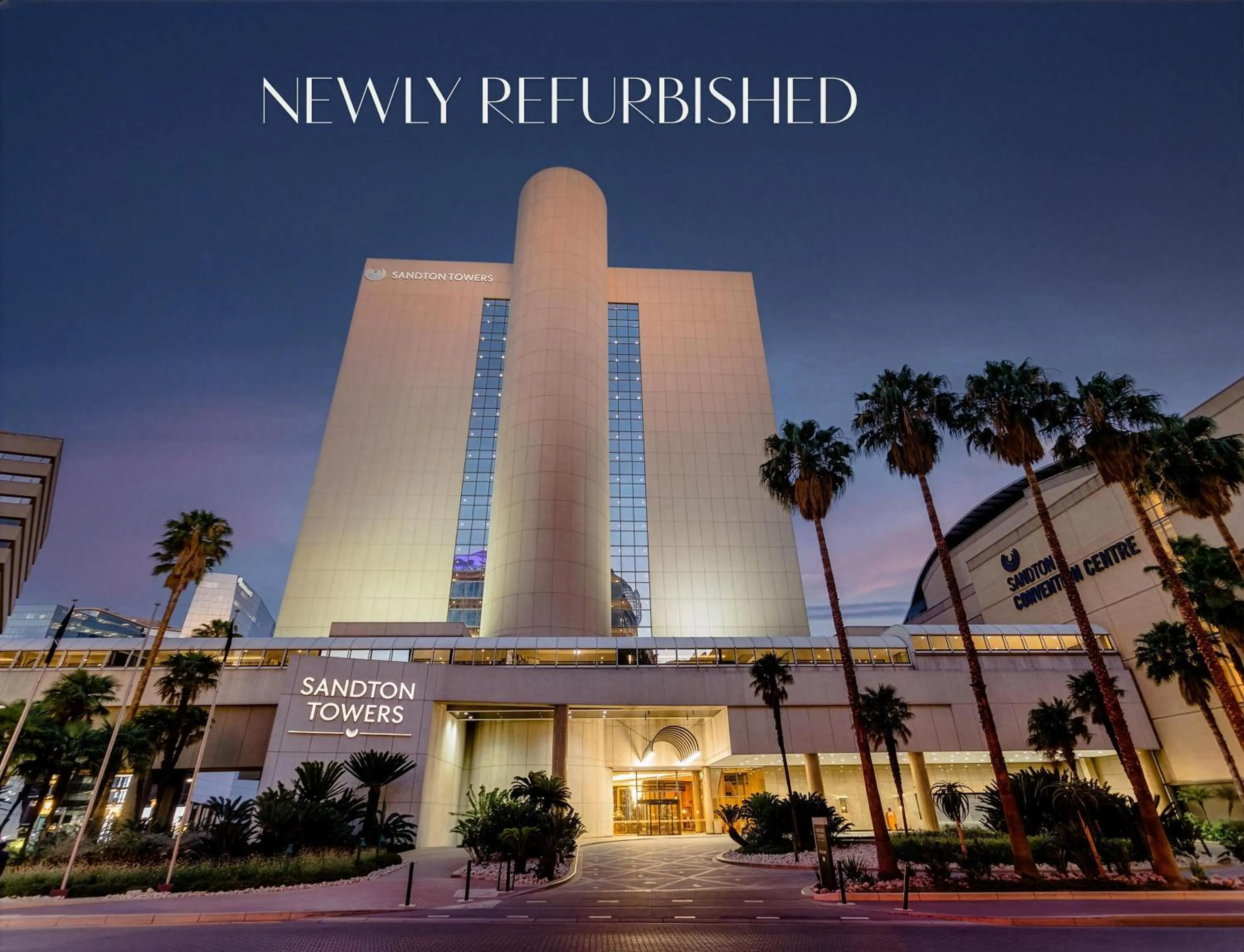 Property building in Sandton Sun and Towers