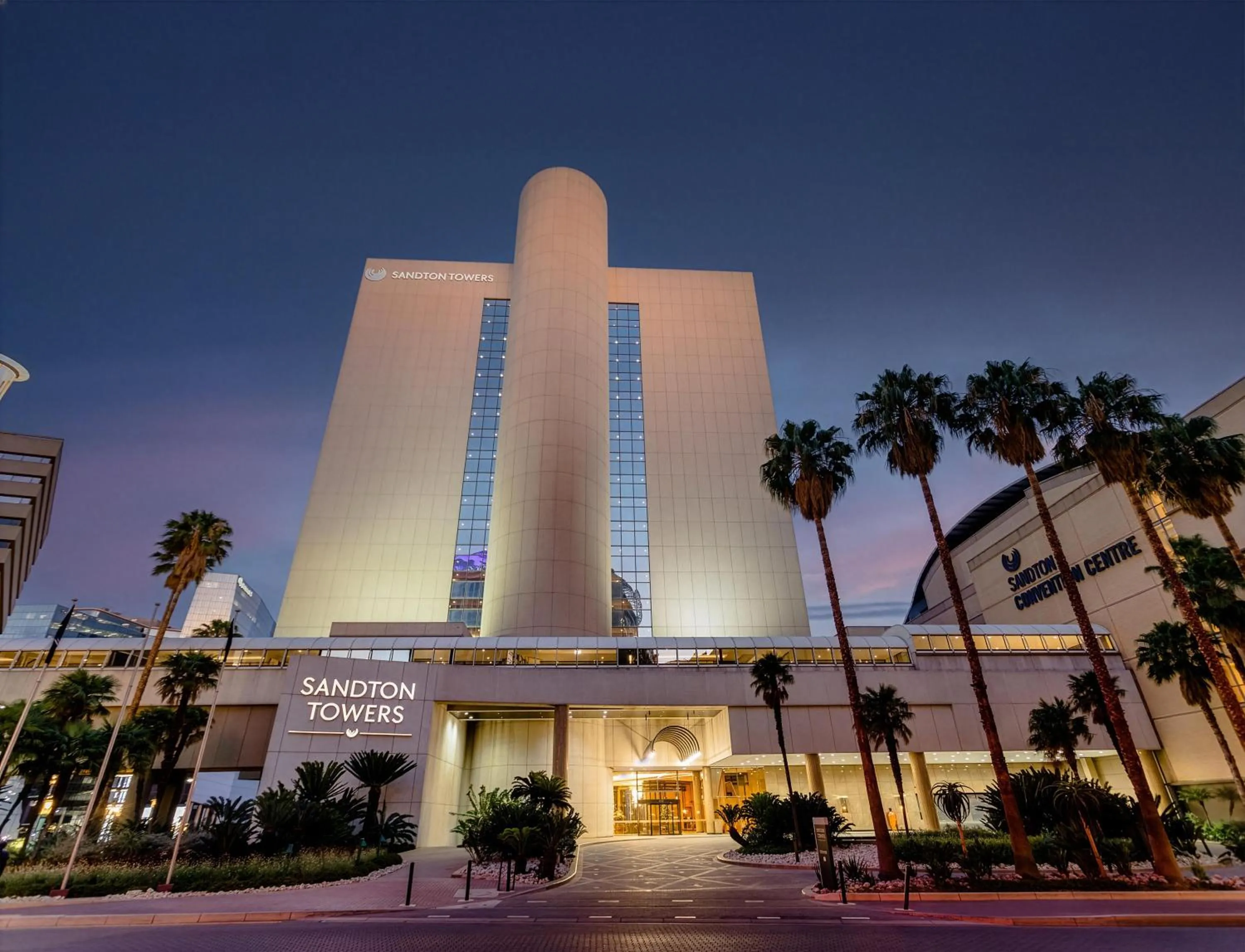 Property building in Sandton Sun and Towers
