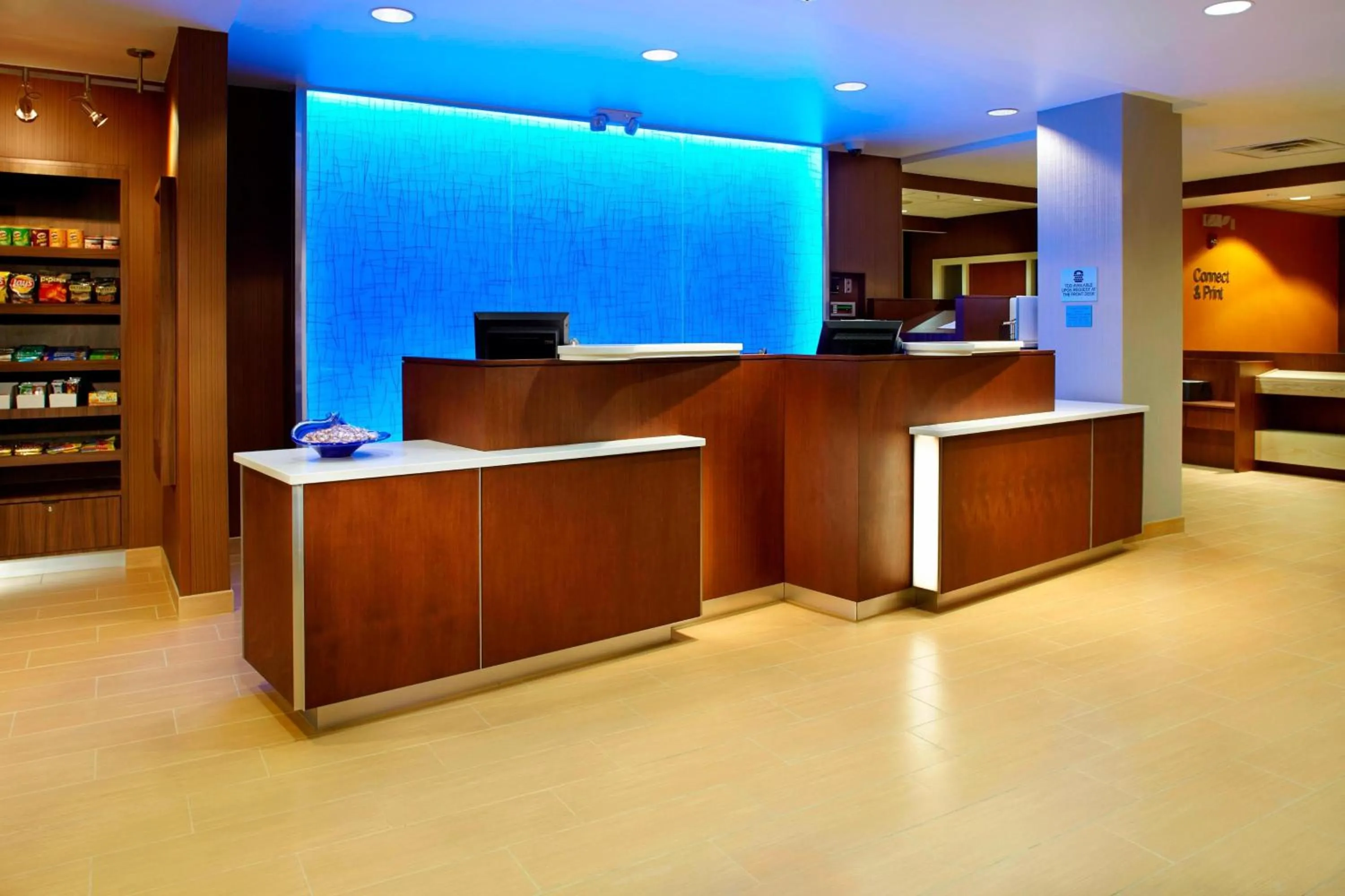 Lobby or reception in Fairfield Inn & Suites Parsippany