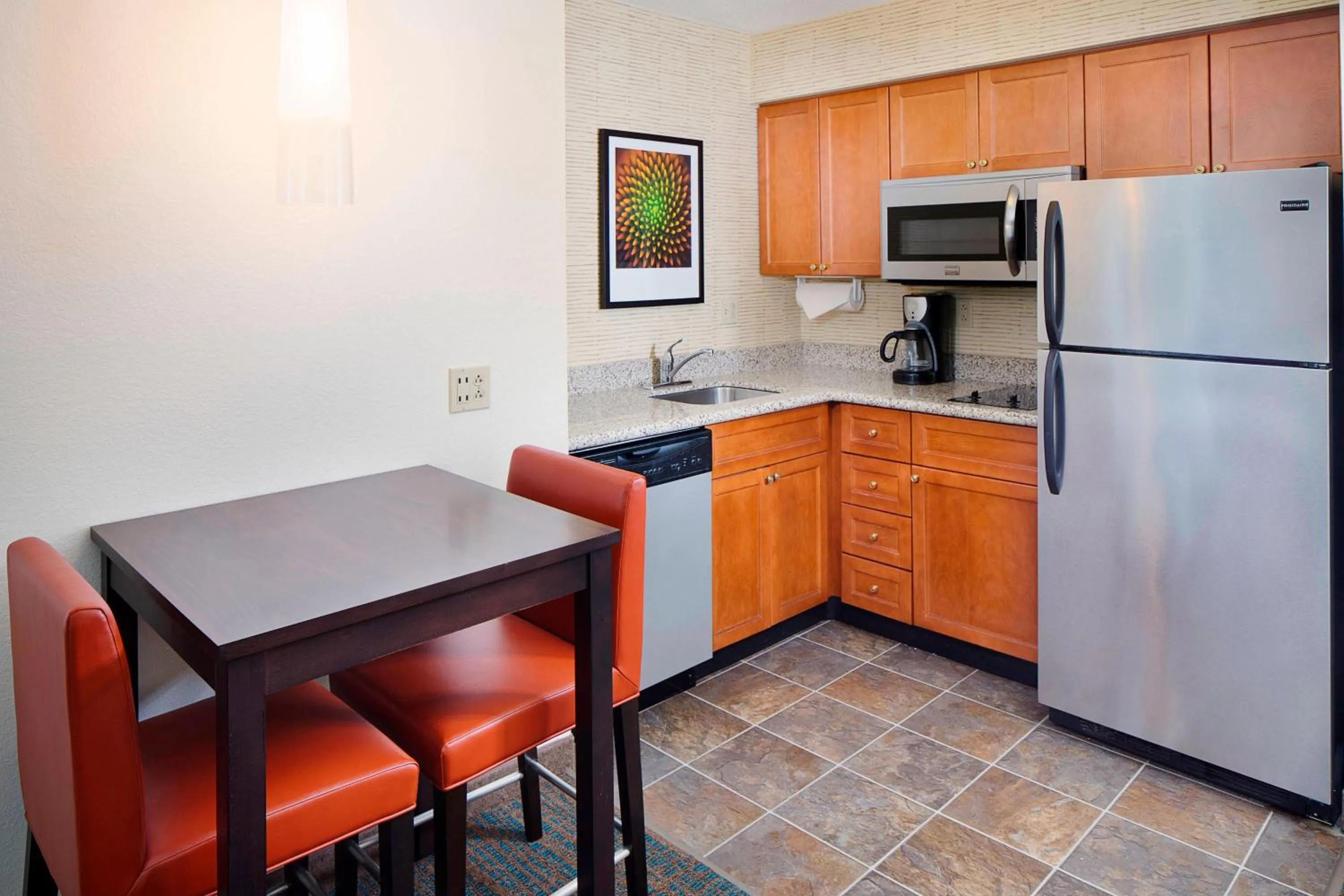 Kitchen or kitchenette in Residence Inn Saddle River