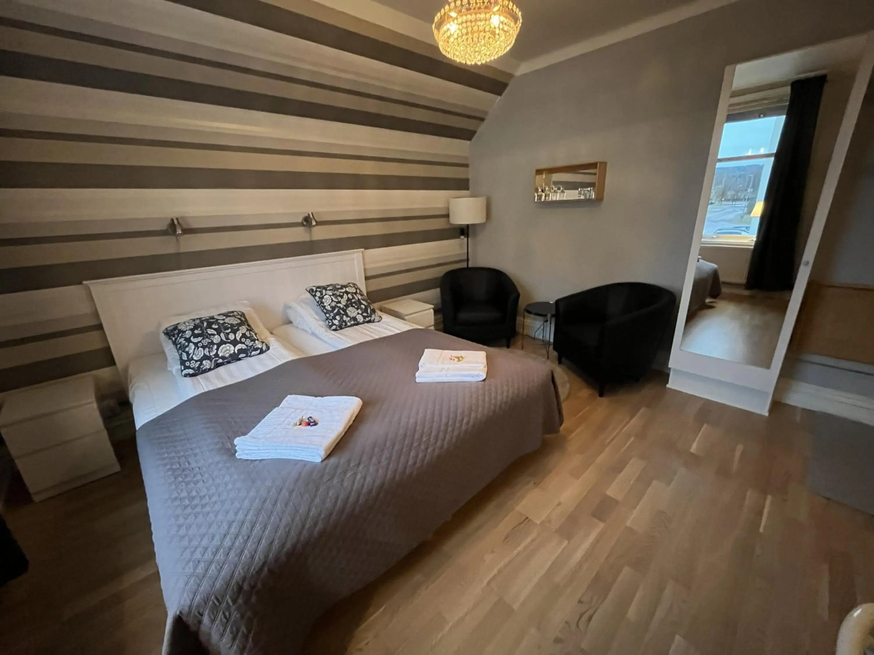 Bed in Hotell Strandvillan Orsa