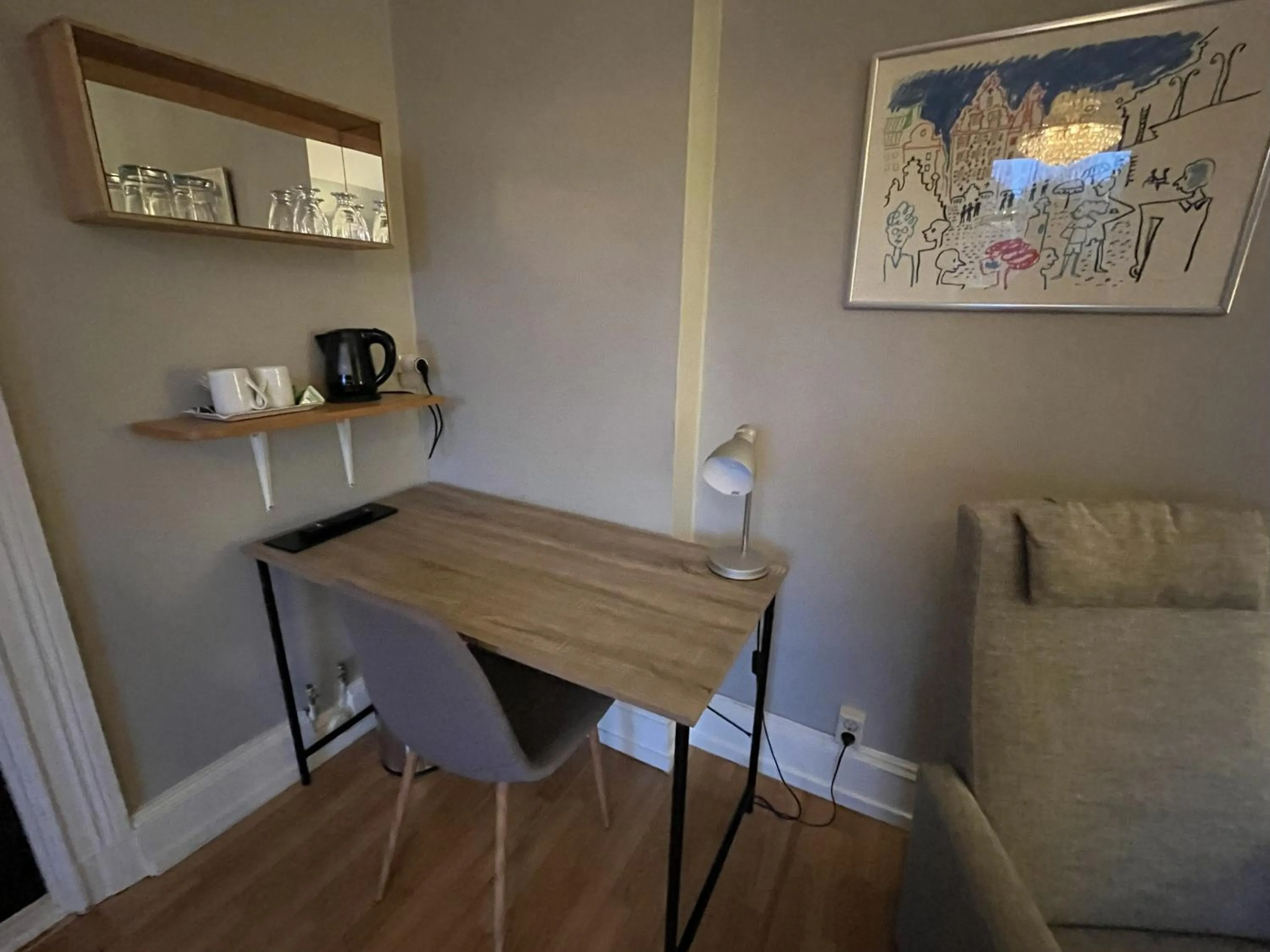 Coffee/tea facilities in Hotell Strandvillan Orsa