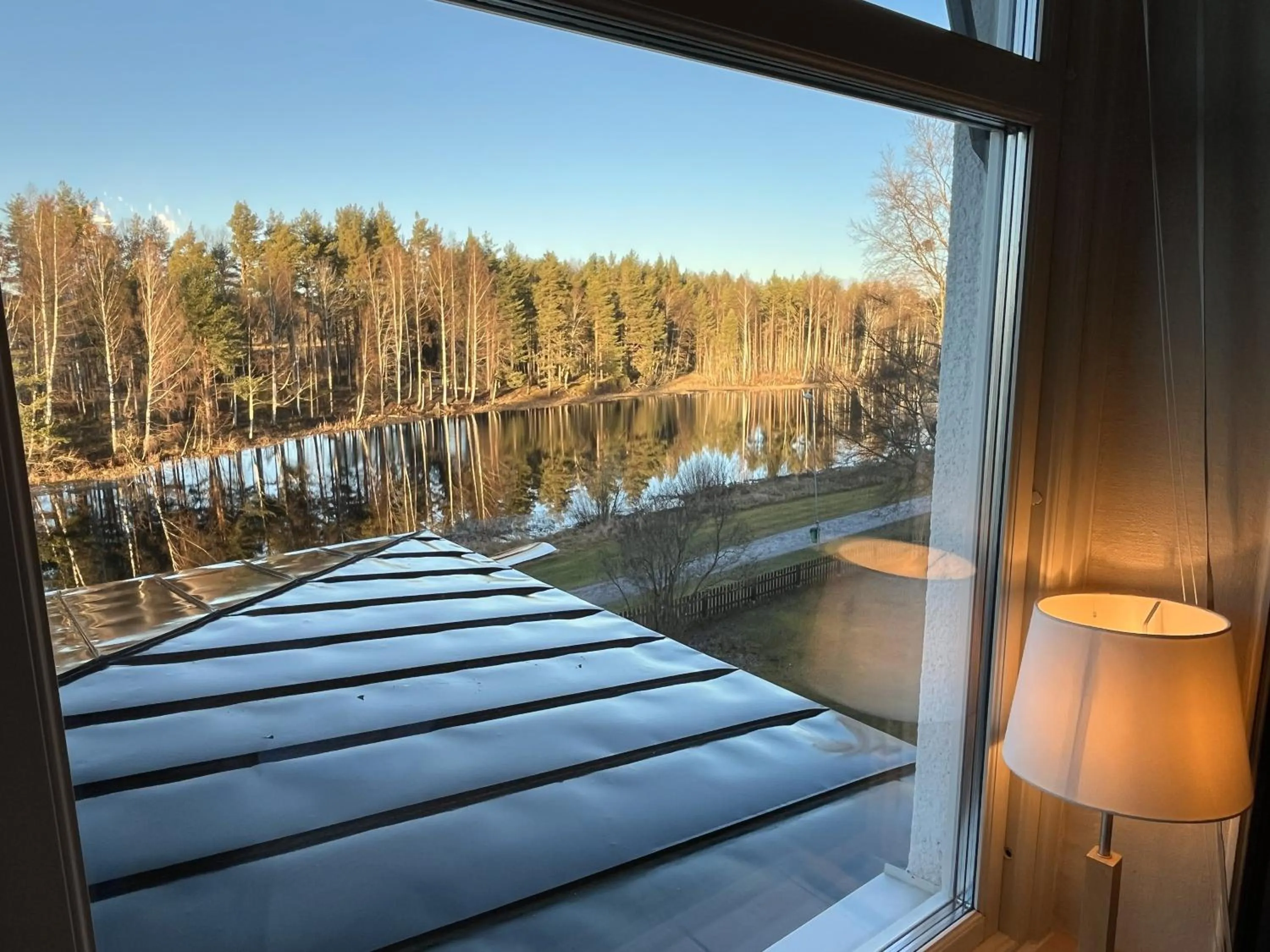 View (from property/room) in Hotell Strandvillan Orsa