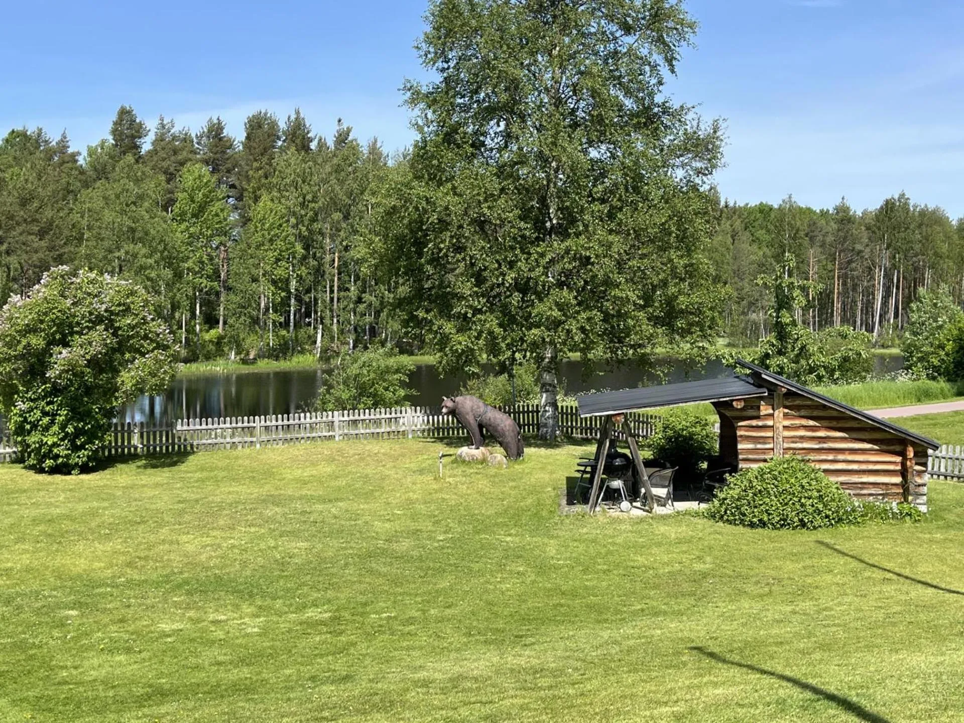 Natural landscape in Hotell Strandvillan Orsa