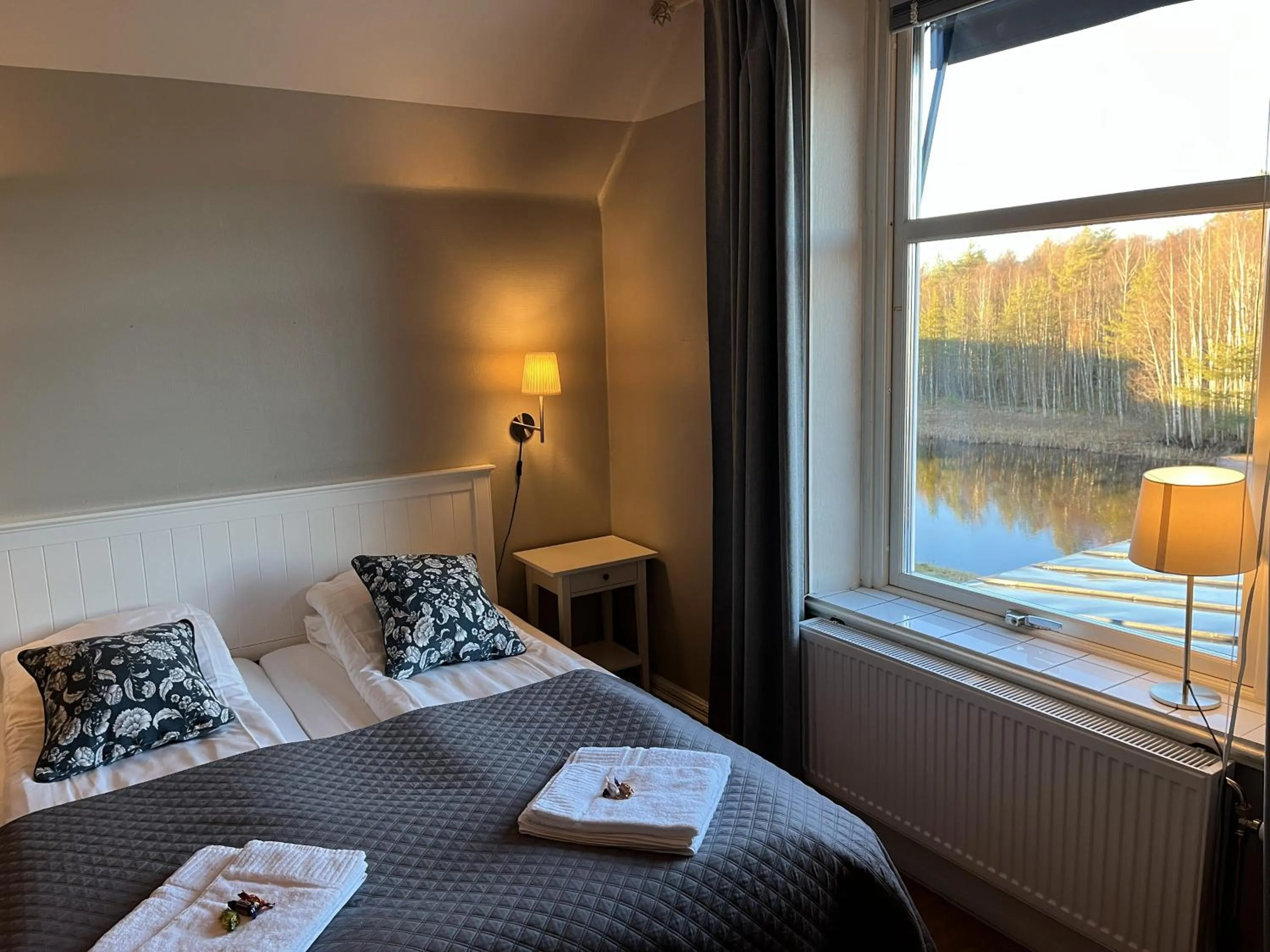 Bed in Hotell Strandvillan Orsa