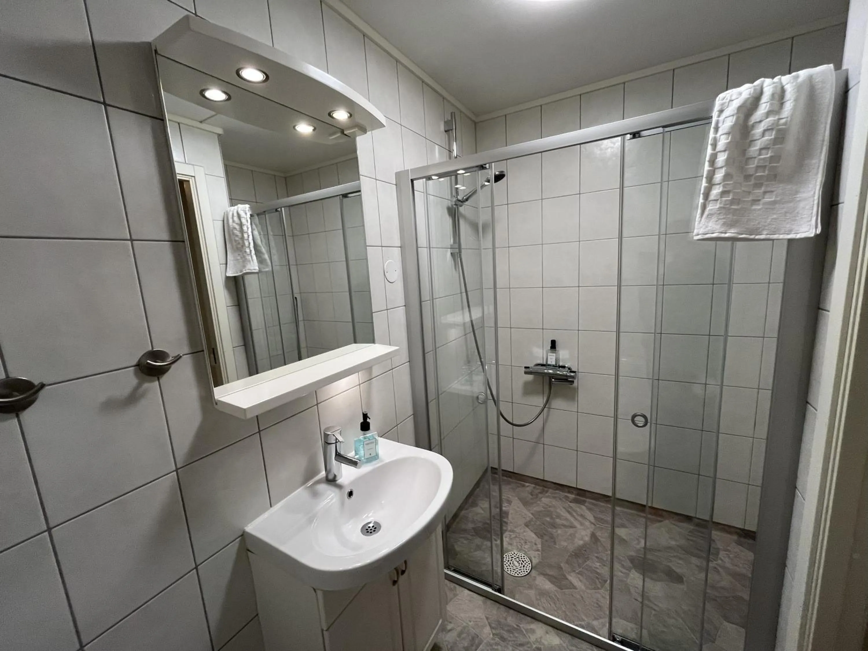 Shower in Hotell Strandvillan Orsa
