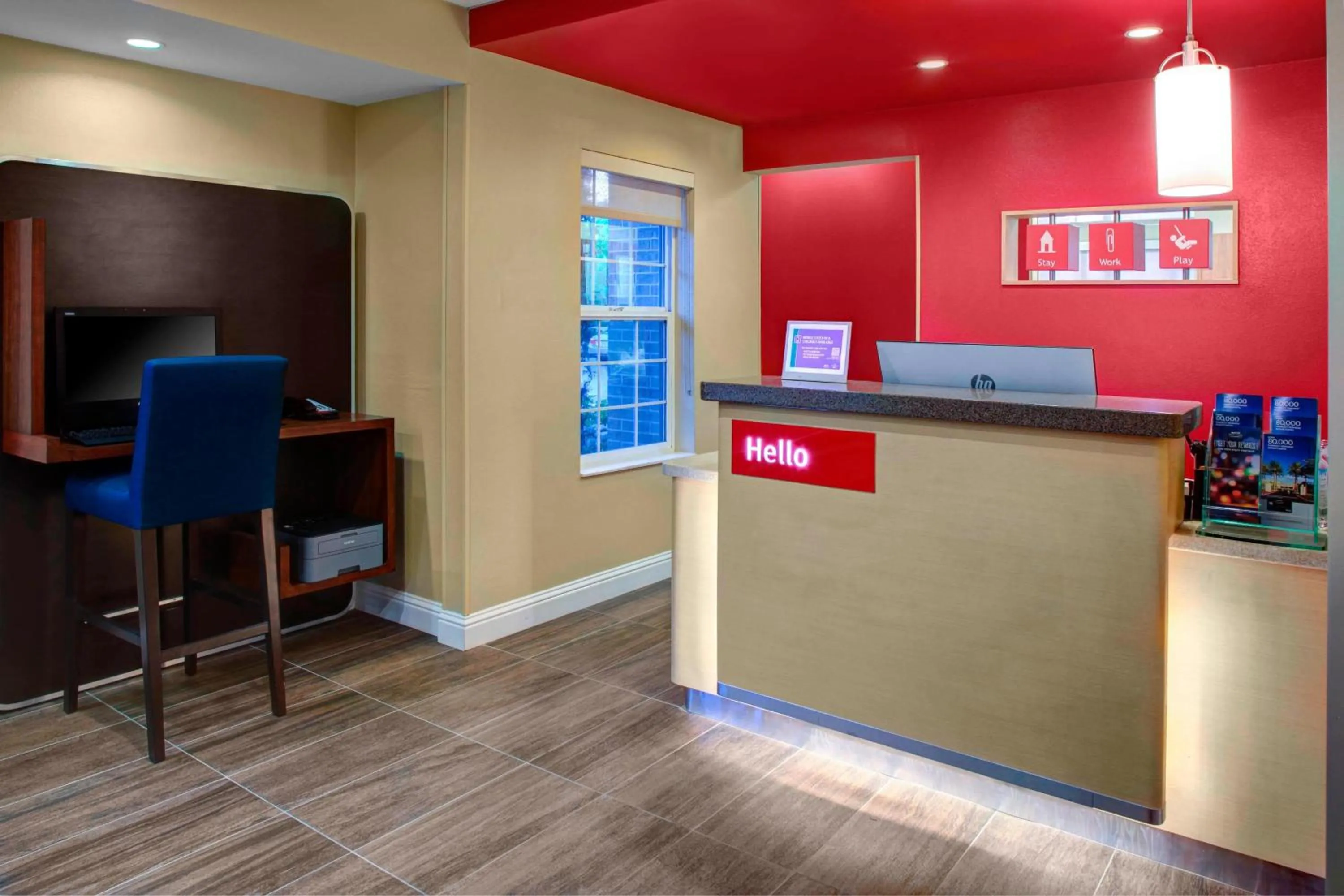 Lobby or reception in TownePlace Suites Fresno
