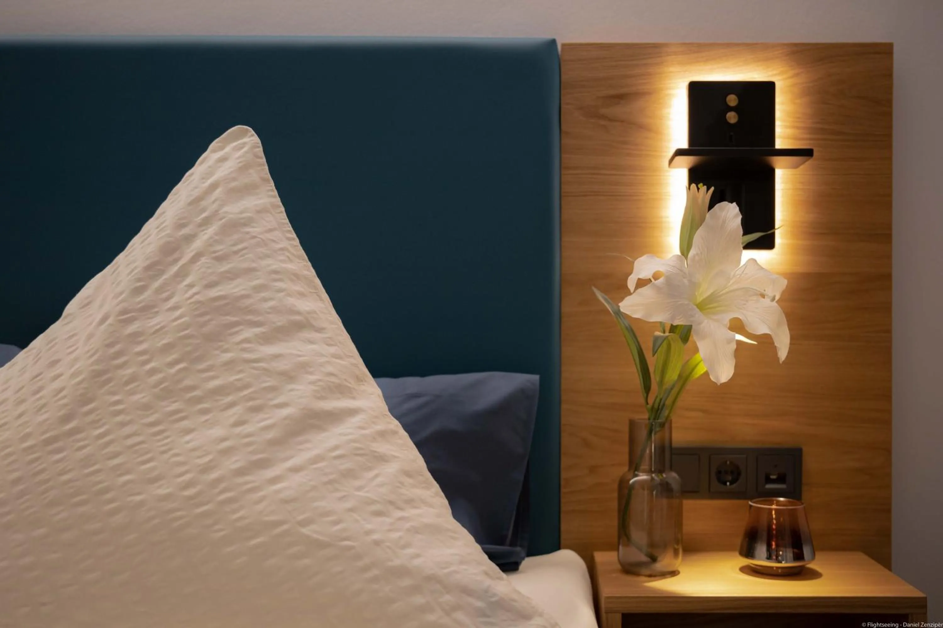 Photo of the whole room, Bed in Landhotel Zur Guten Einkehr