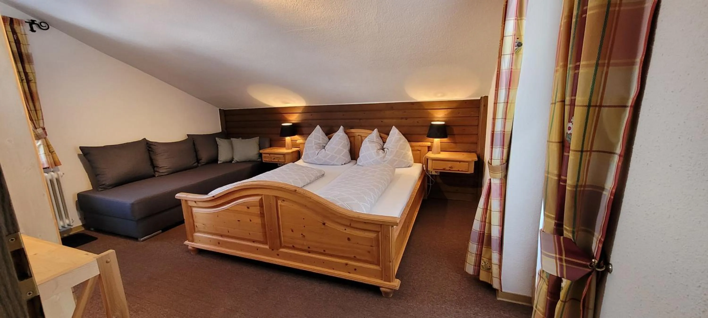 Bedroom, Bed in Haus Sonnheim