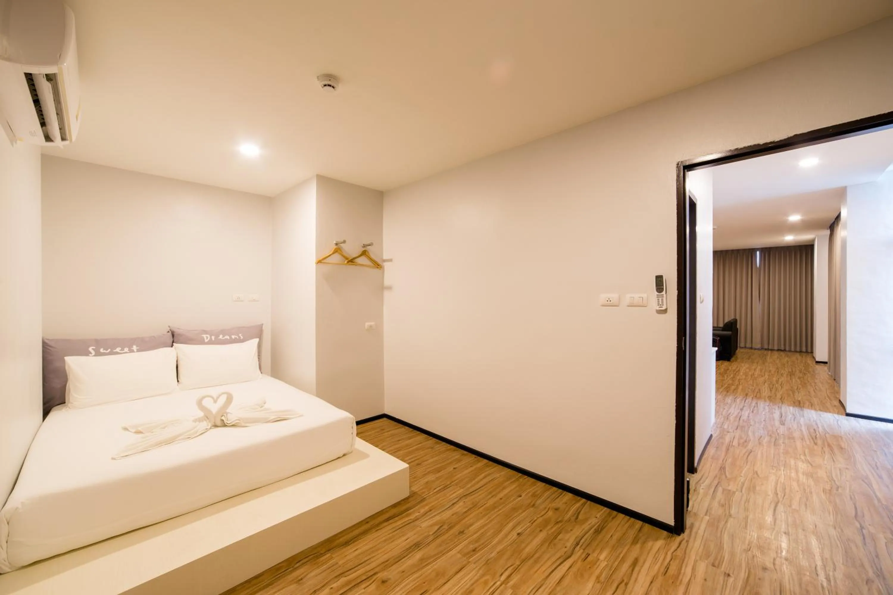 Bed in Z Sleep Hotel