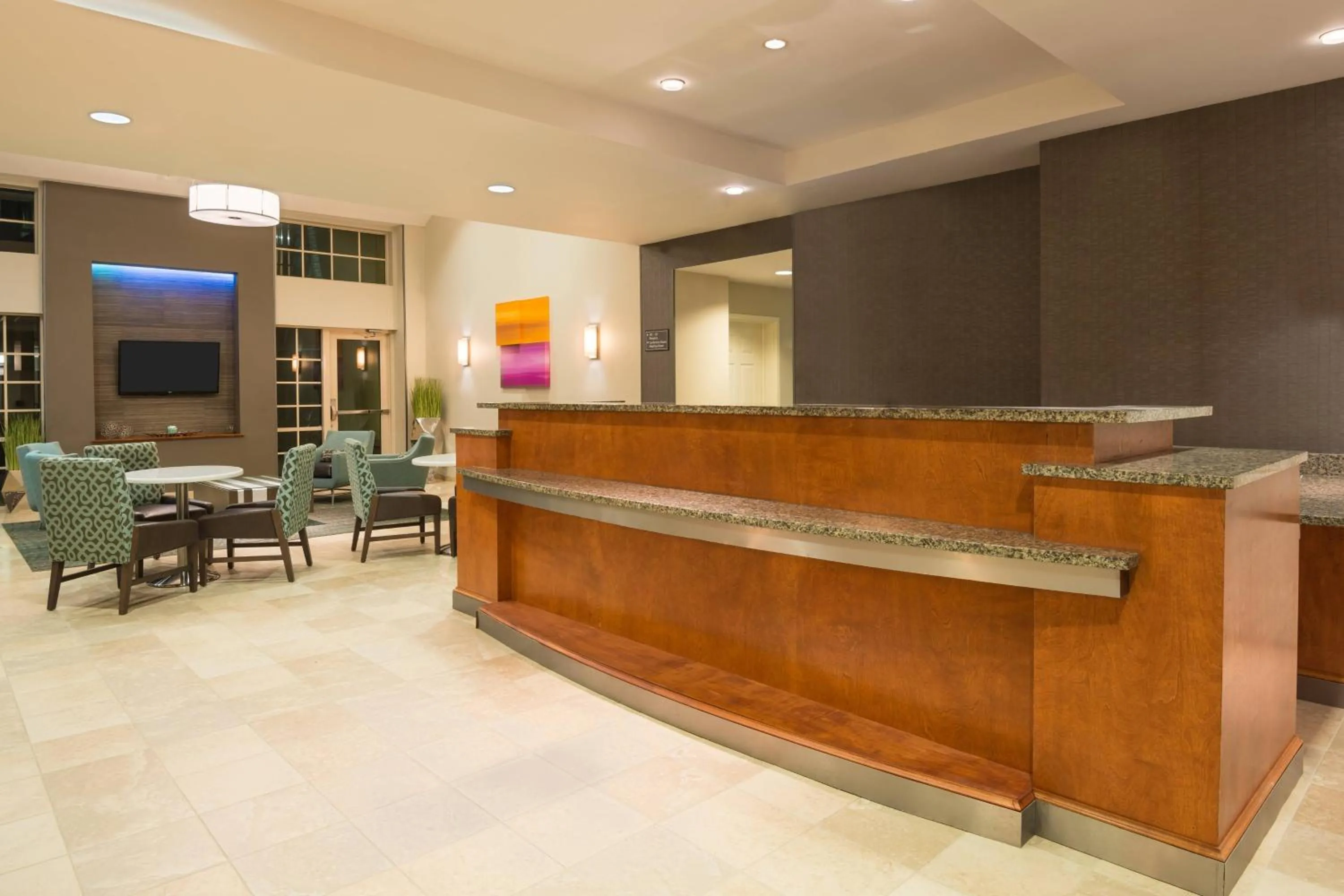 Lobby or reception in Residence Inn Fort Lauderdale SW/Miramar