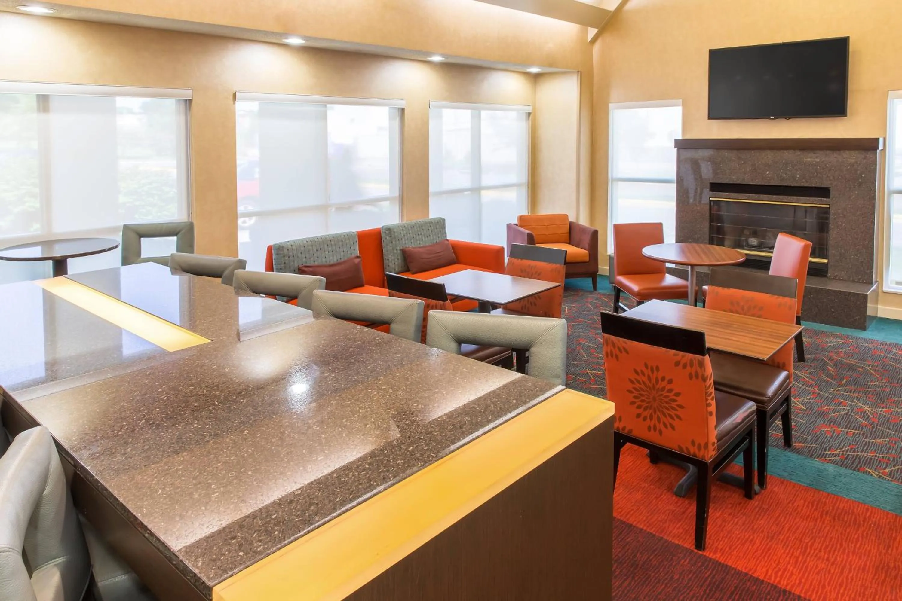 Lobby or reception in Residence Inn Sioux Falls