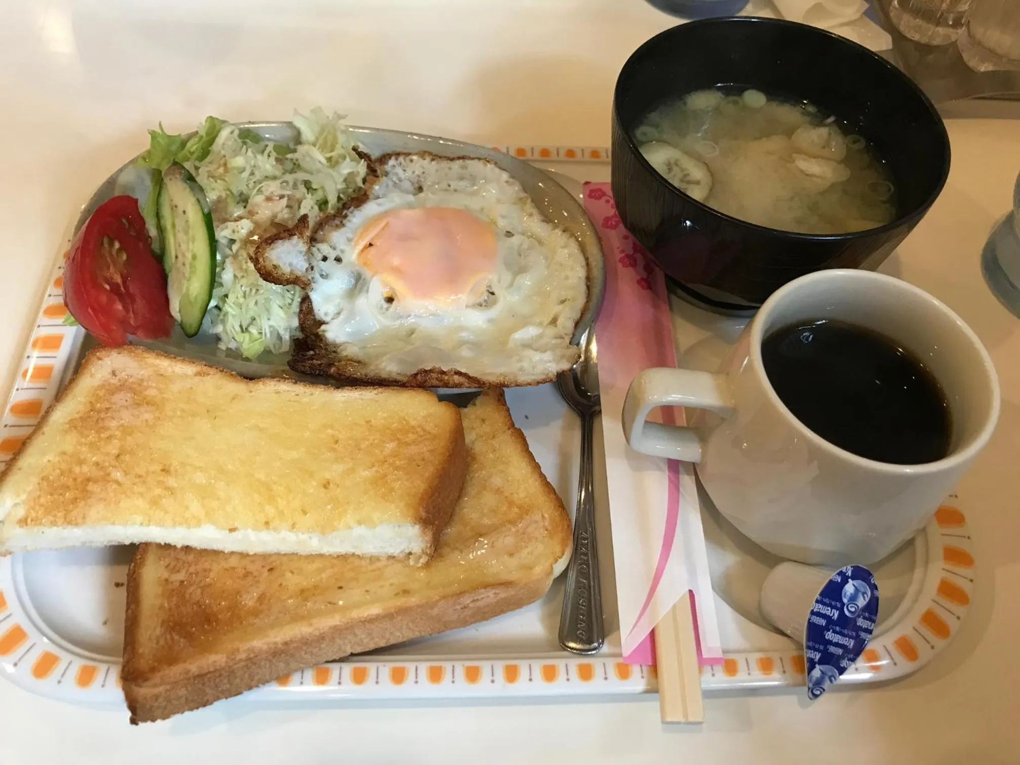 Continental breakfast in Destiny Inn Sakaiminato