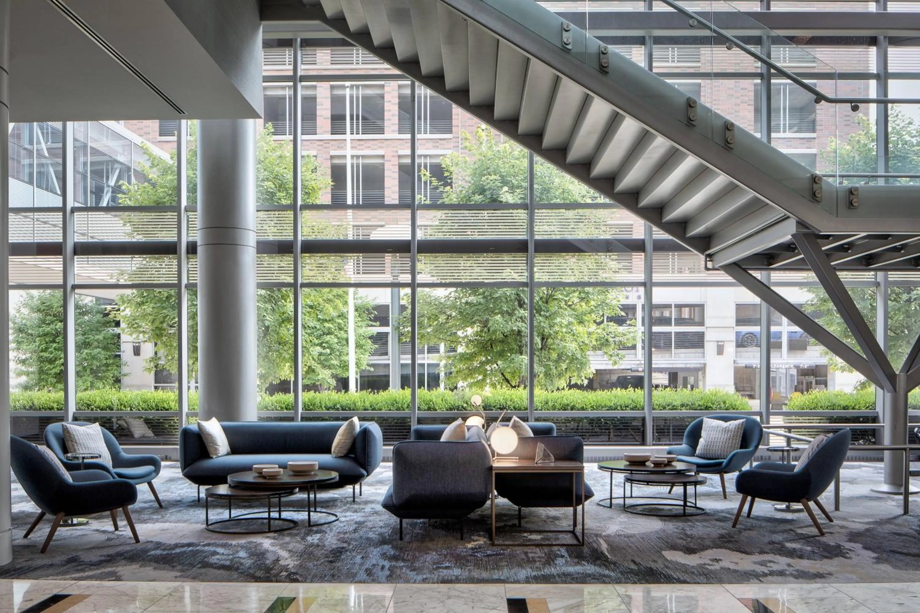 Lobby or reception in JW Marriott Grand Rapids