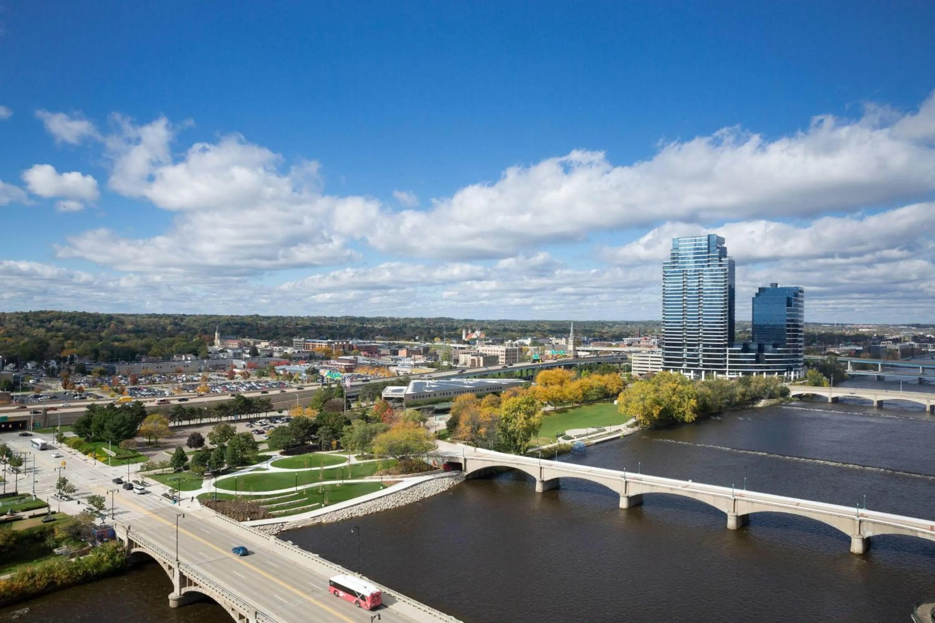 Photo of the whole room in JW Marriott Grand Rapids